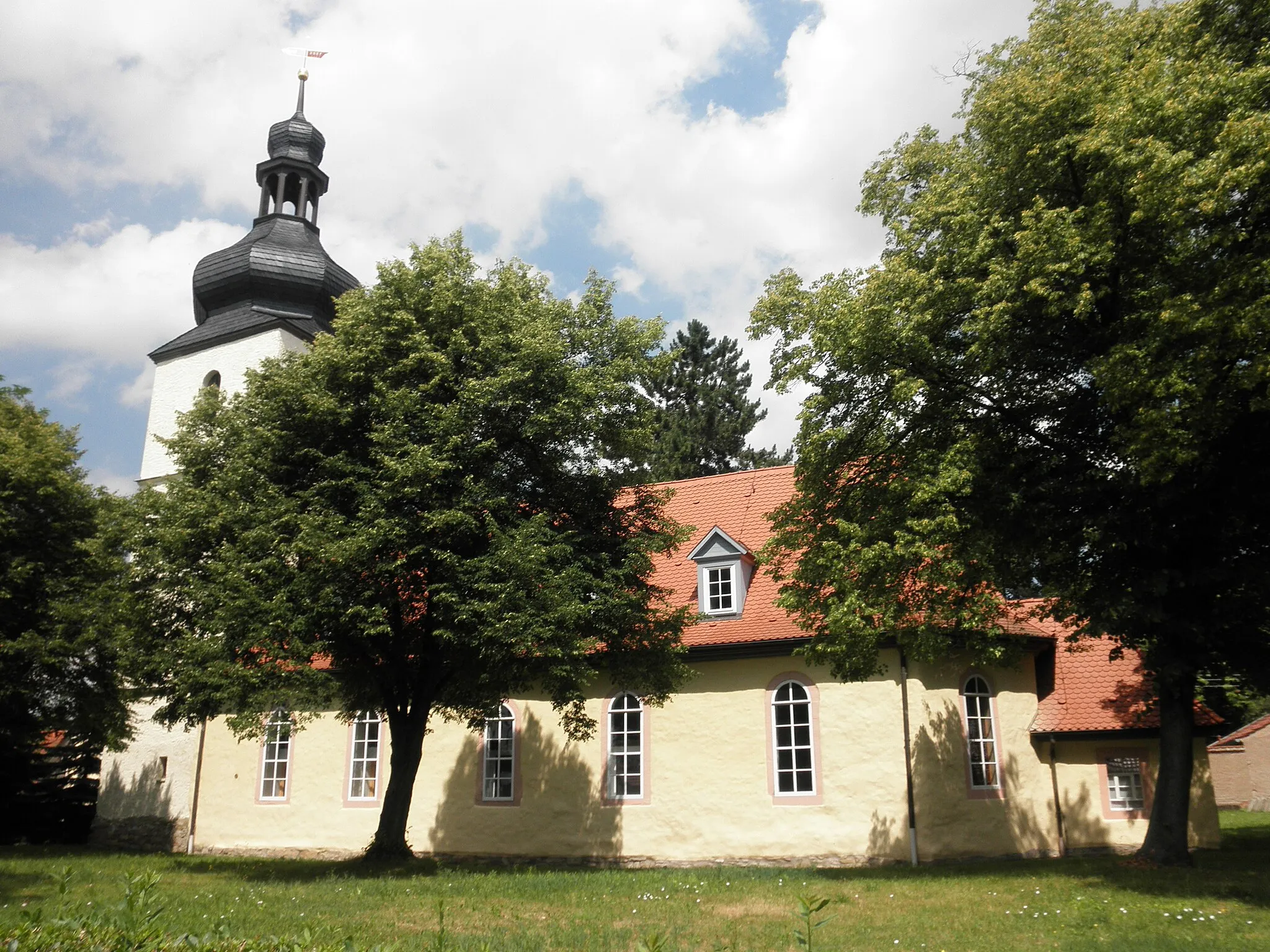 Photo showing: Church in Markvippach (Thuringia)