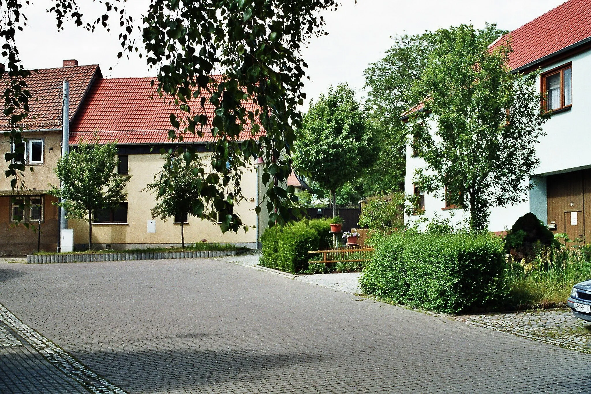 Photo showing: Vippachedelhausen, the Lindenstraße