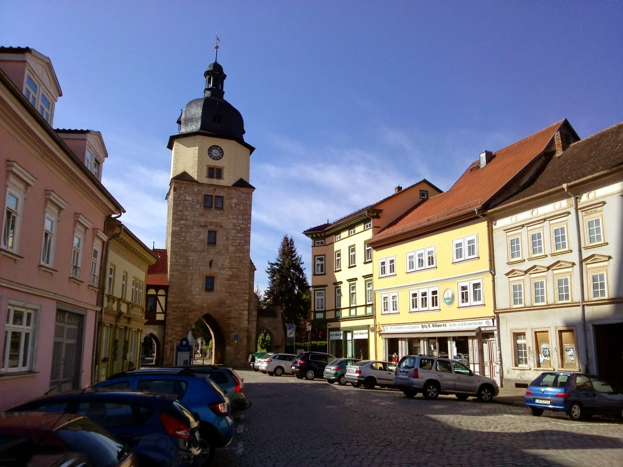Photo showing: Riedtor, Arnstadt