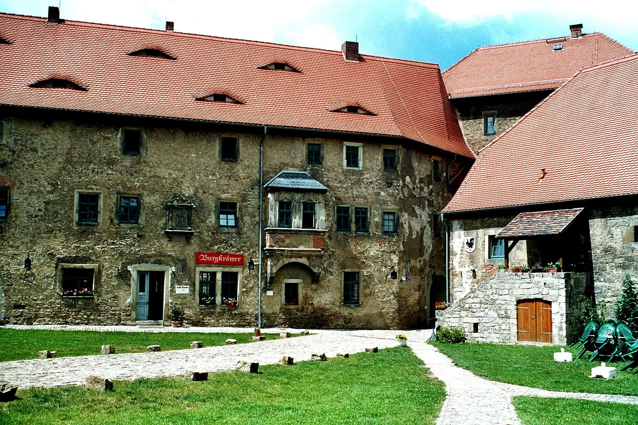 Photo showing: Liebstedt, orden castle, the inner yard
