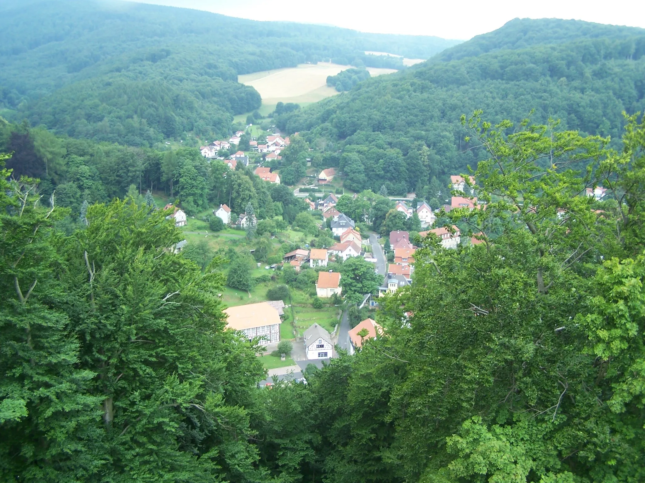 Photo showing: Panorama from the top of the tower.