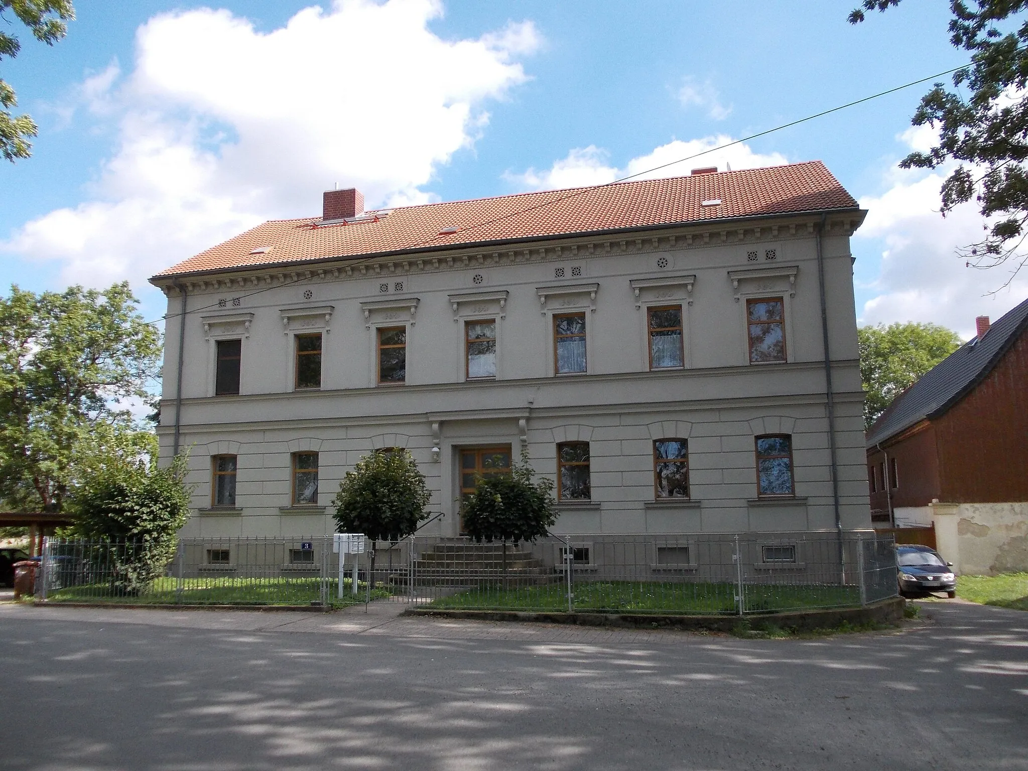 Photo showing: Zellschen manor house (Meineweh, district of Burgenlandkreis, Saxony-Anhalt)
