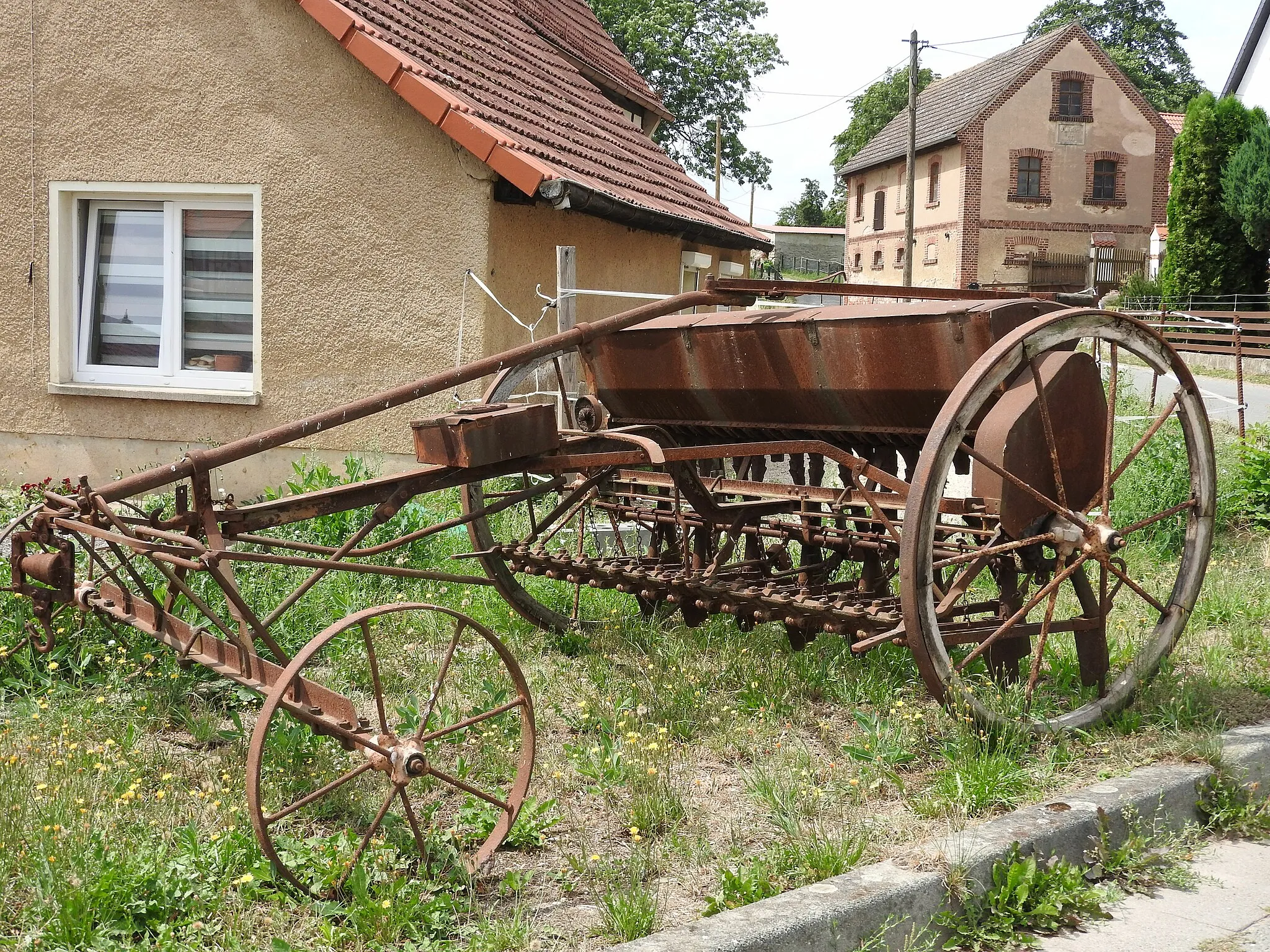 Photo showing: Alte Egge? in Kleintauscha, Thüringen