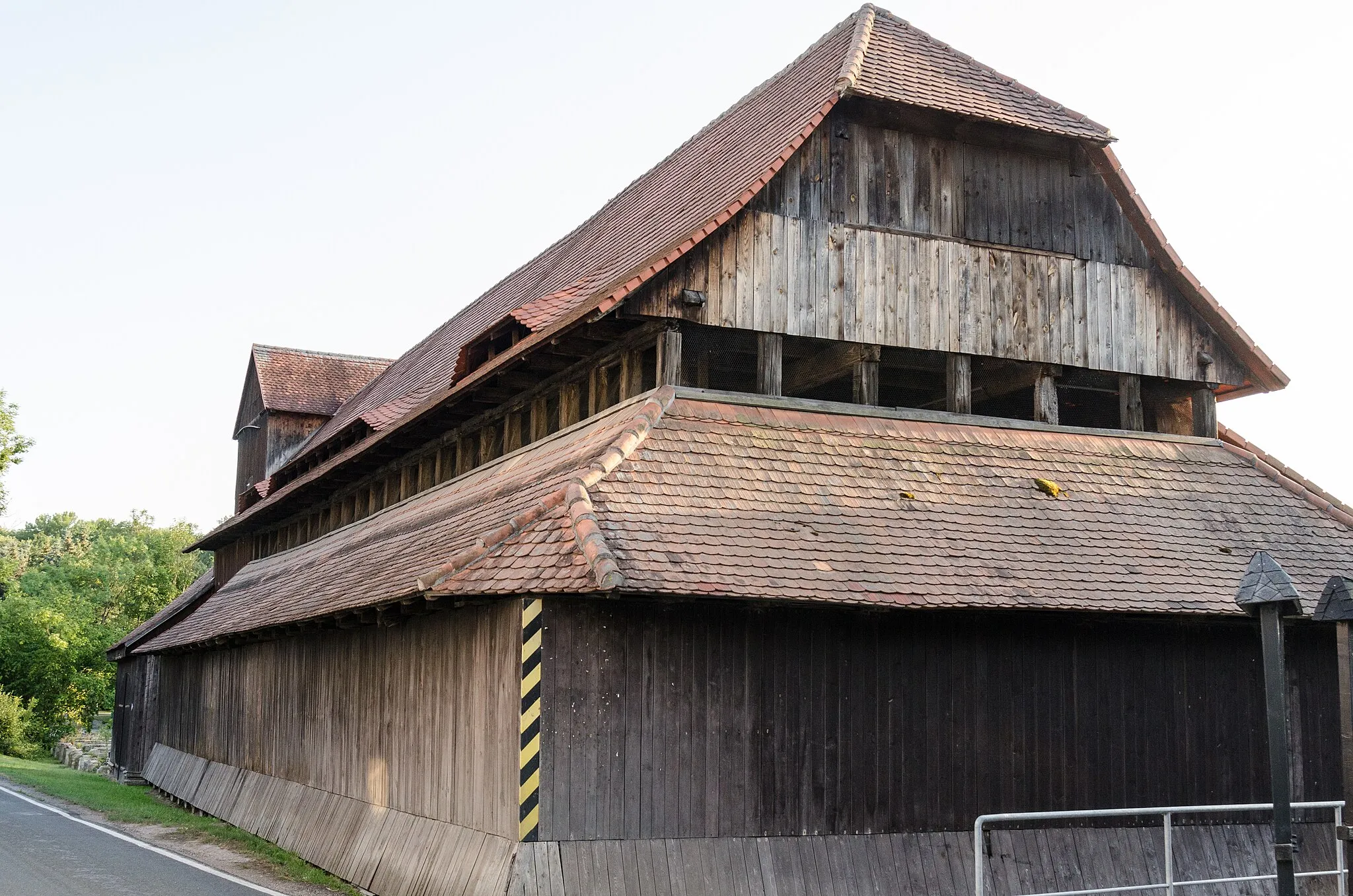 Photo showing: Bad Sulza, Saline, Gradierwerk