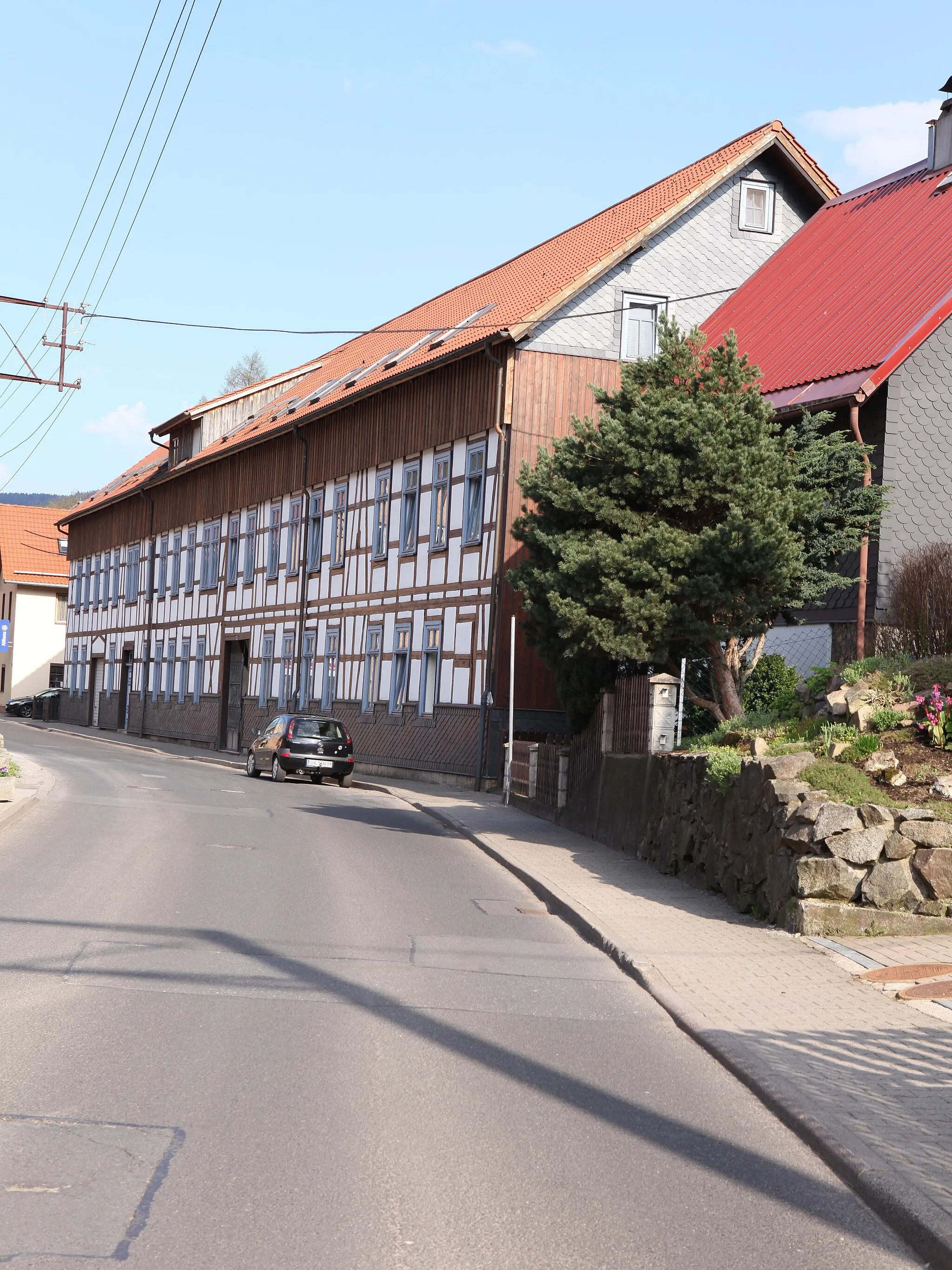 Photo showing: Ehemalige Porzellanfabrik Reinhold Schlegelmilch in Lauter, Ot von Suhl