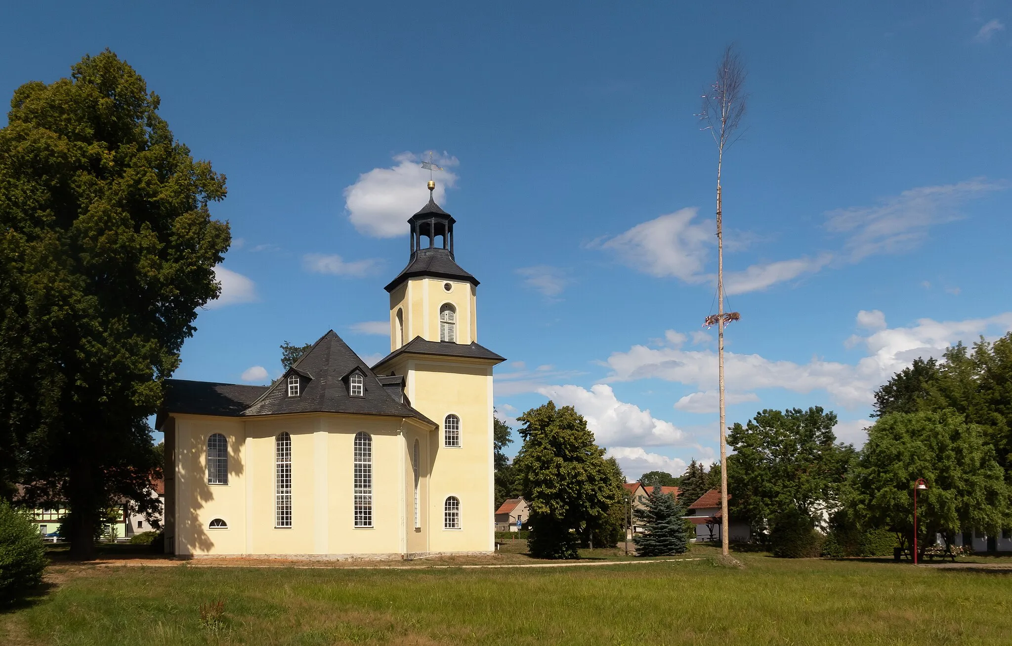 Photo showing: Mittelpöllnitz, church