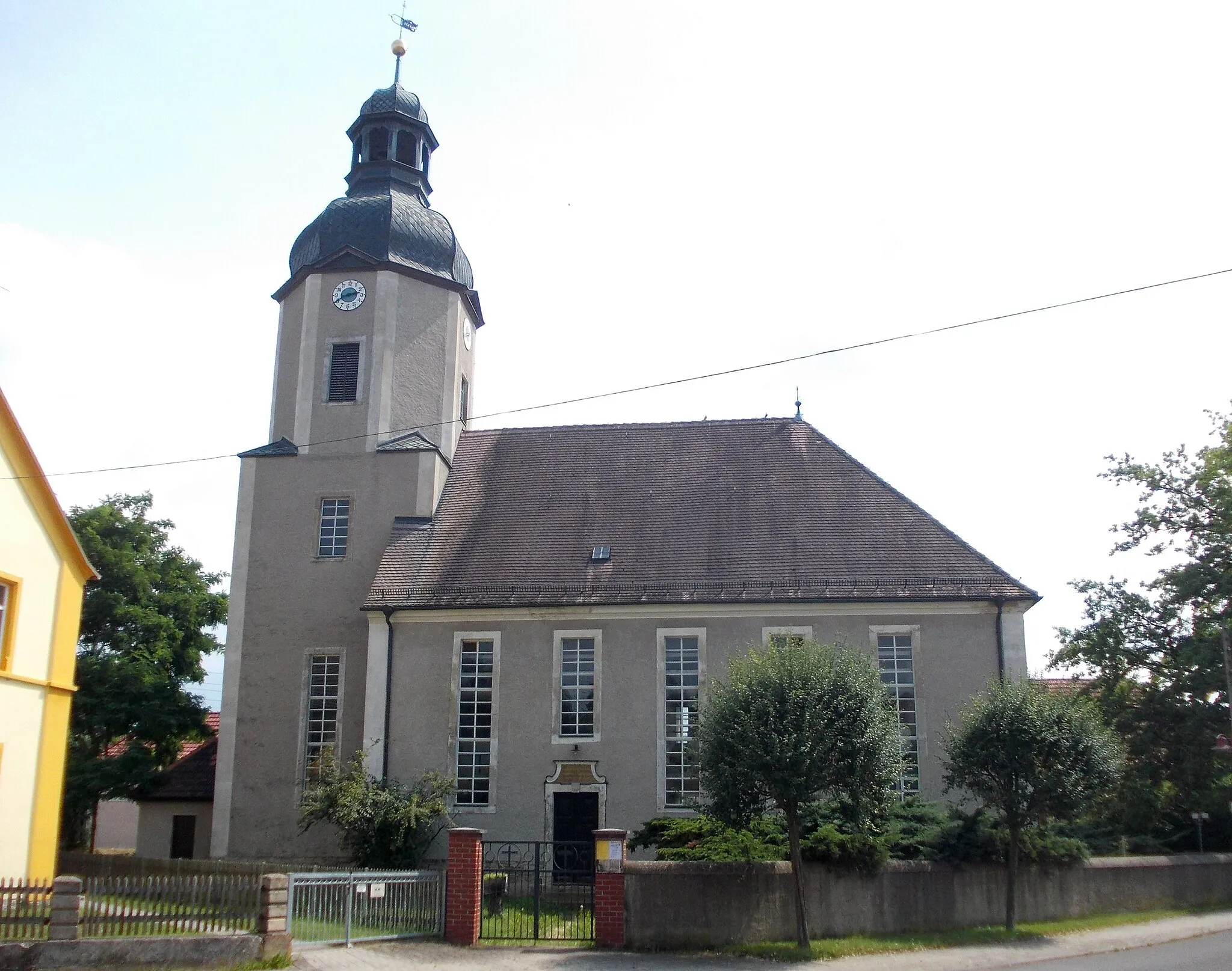 Photo showing: Caaschwitz church (Greiz district, Thuringia)