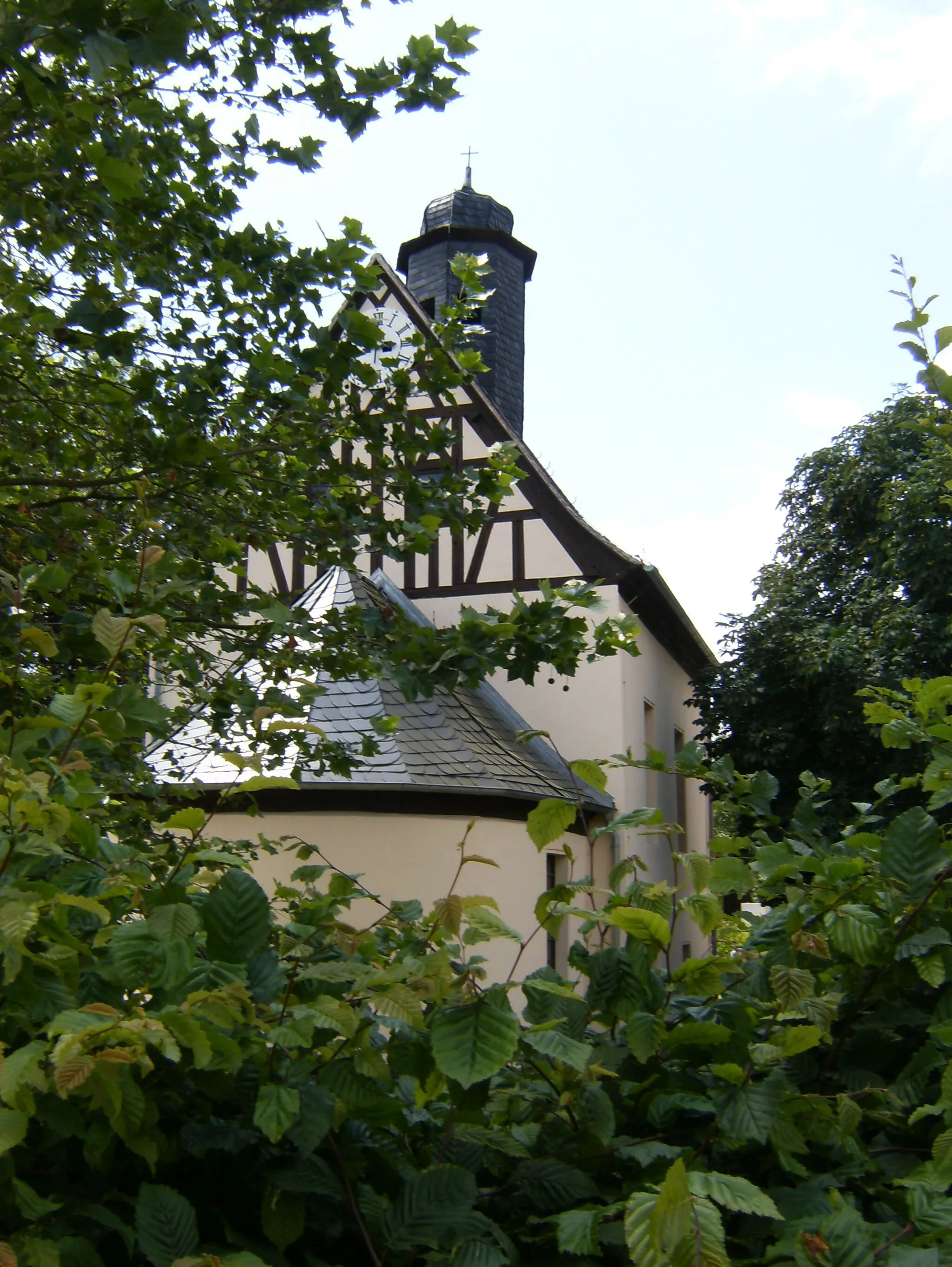 Photo showing: Gleina (>Bad Köstritz), village church.