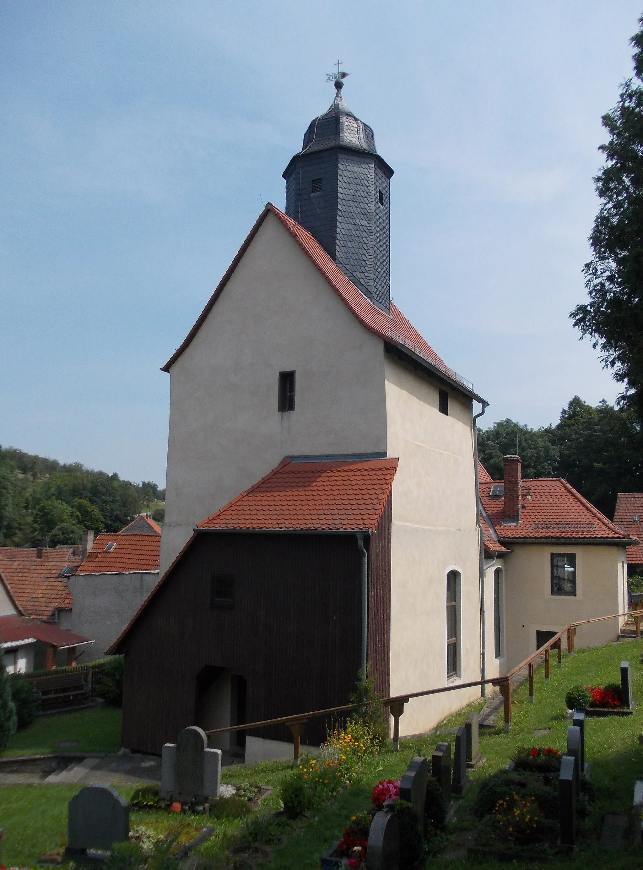 Photo showing: Hartmannsdorf church (Greiz district, Thuringia)