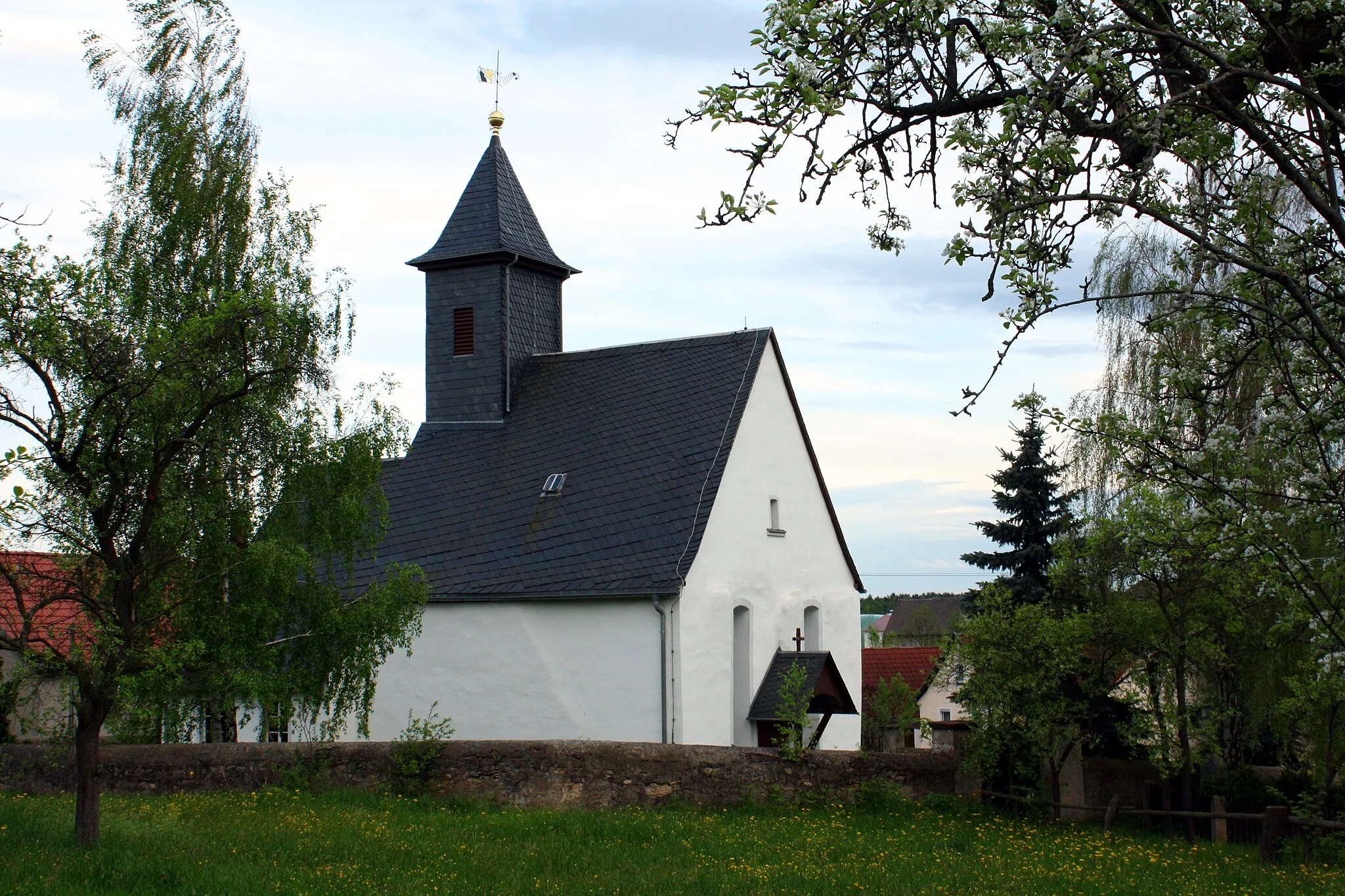 Photo showing: Church in Linda-Pohlen near Gera/Thuringia