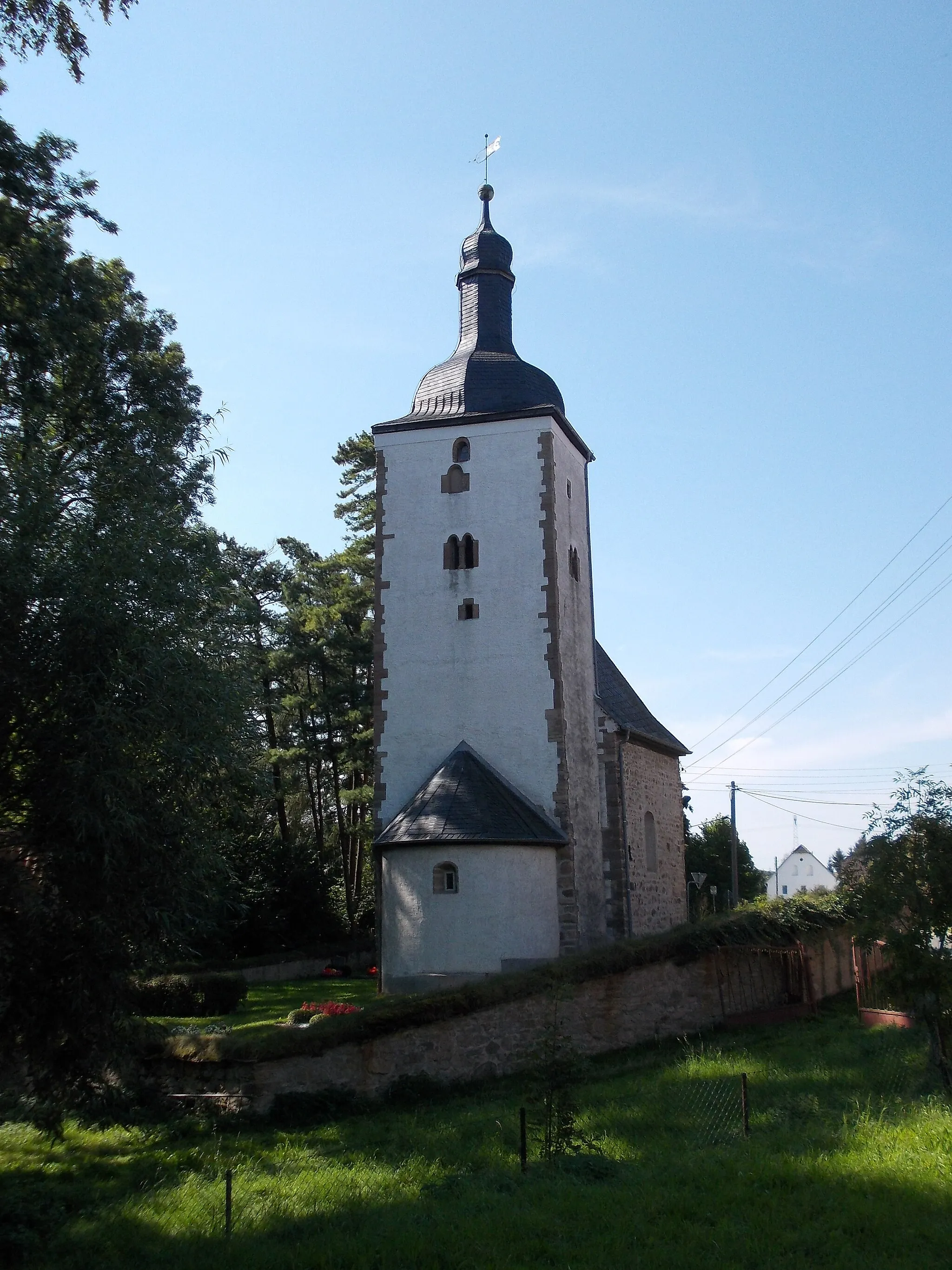 Photo showing: St. Peter's Church in Baldenhain (Grossenstein, Greiz district, Thuringia)