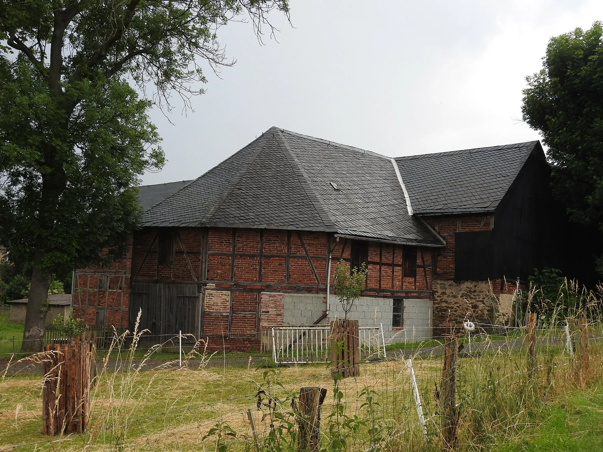 Photo showing: Brückla, Hohenleuben, Thüringen