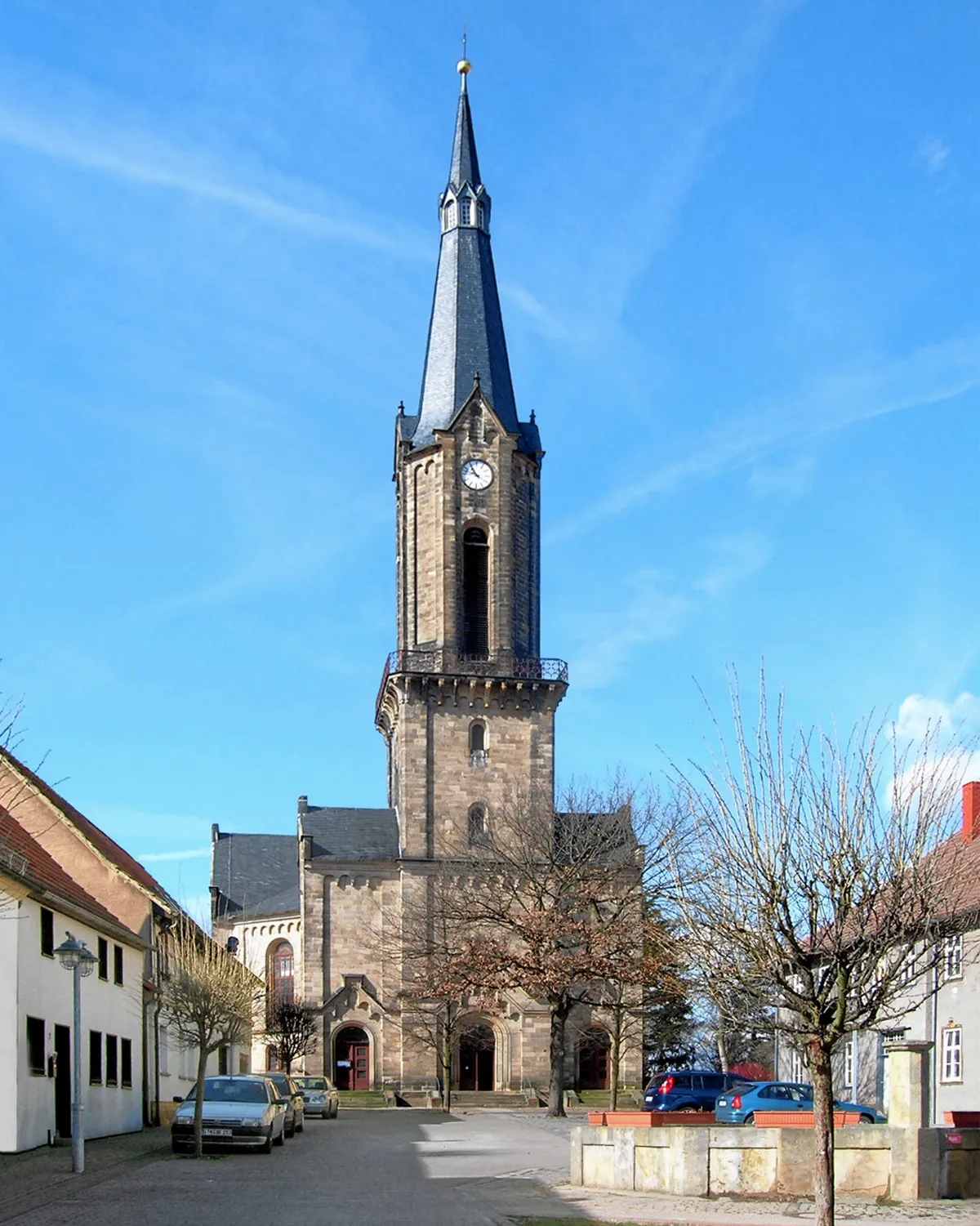 Photo showing: Dorfkirche Sankt Viti in Wechmar (Thüringen)