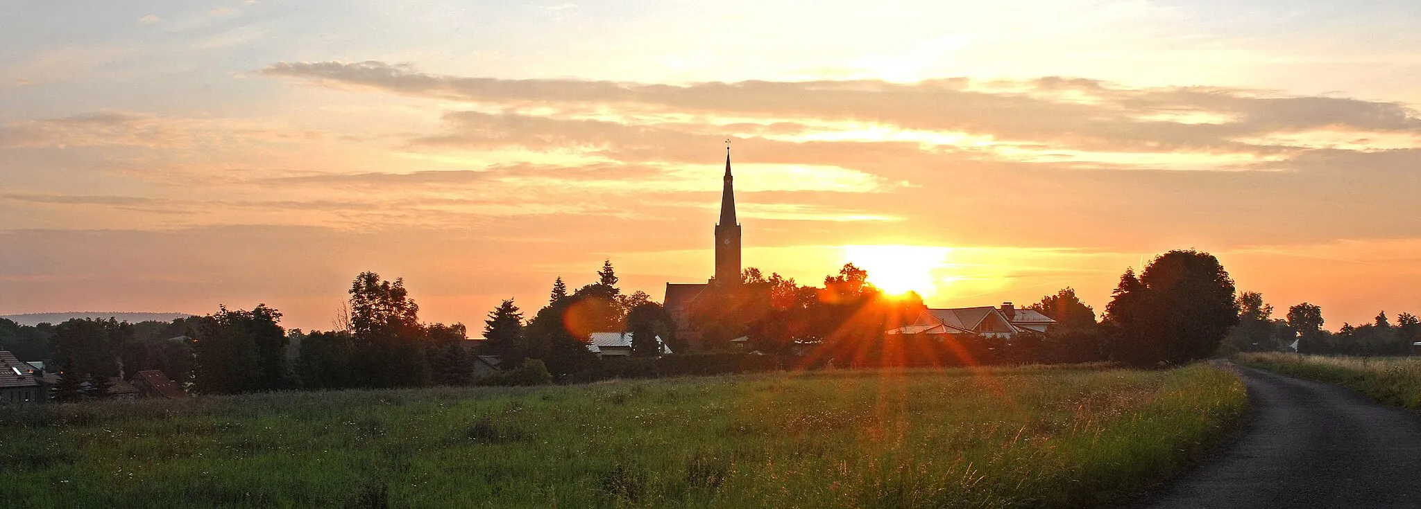 Photo showing: Morgenstimmung in Wechmar