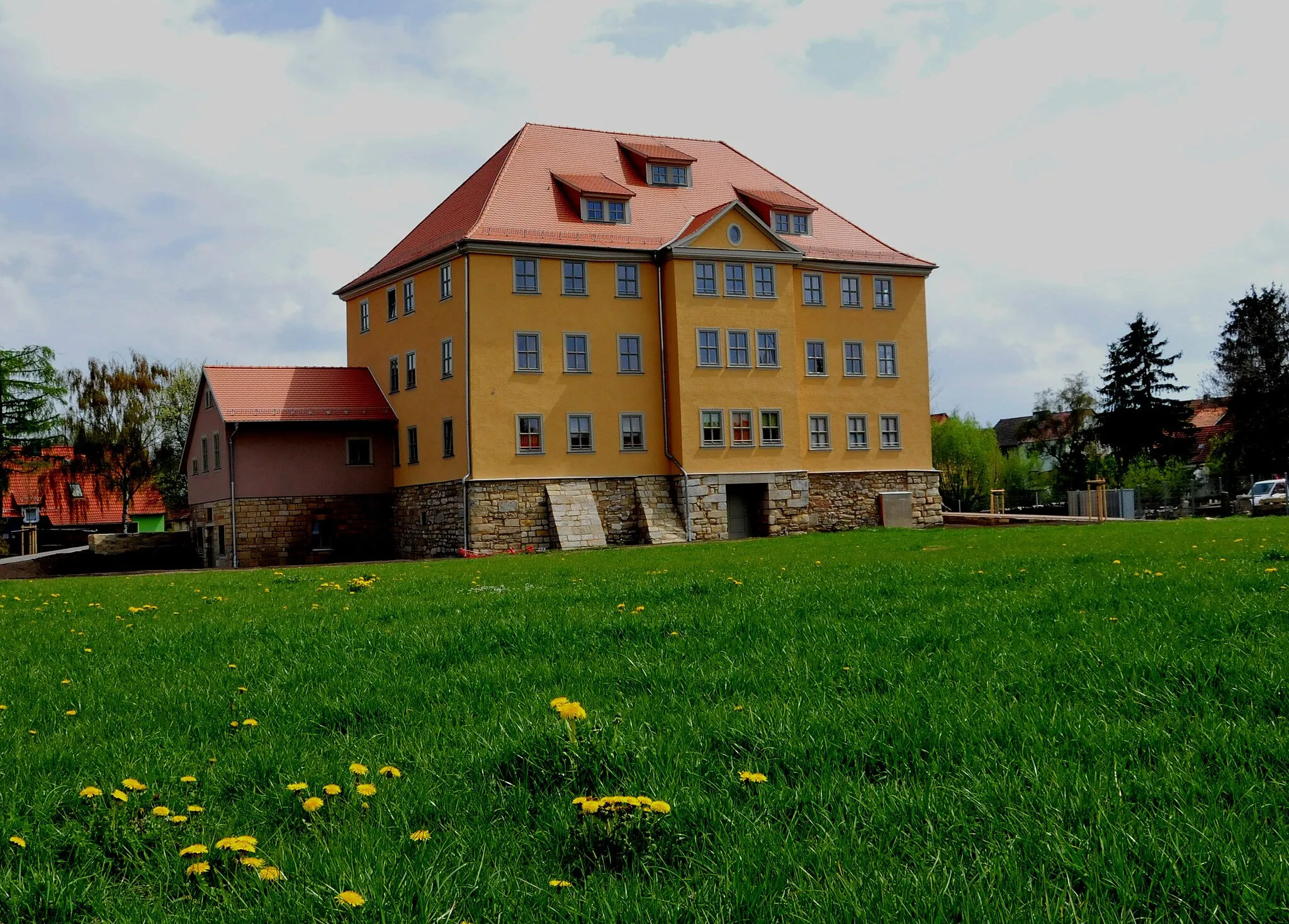 Photo showing: Herrenhaus in Wechmar