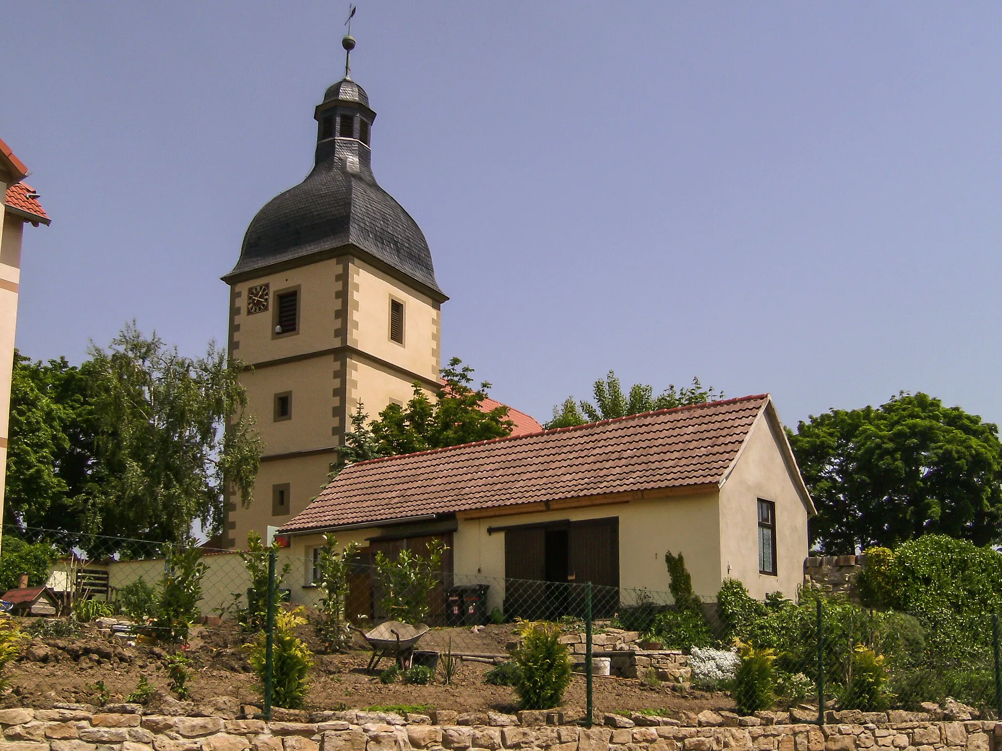 Photo showing: Schwabhausen, church