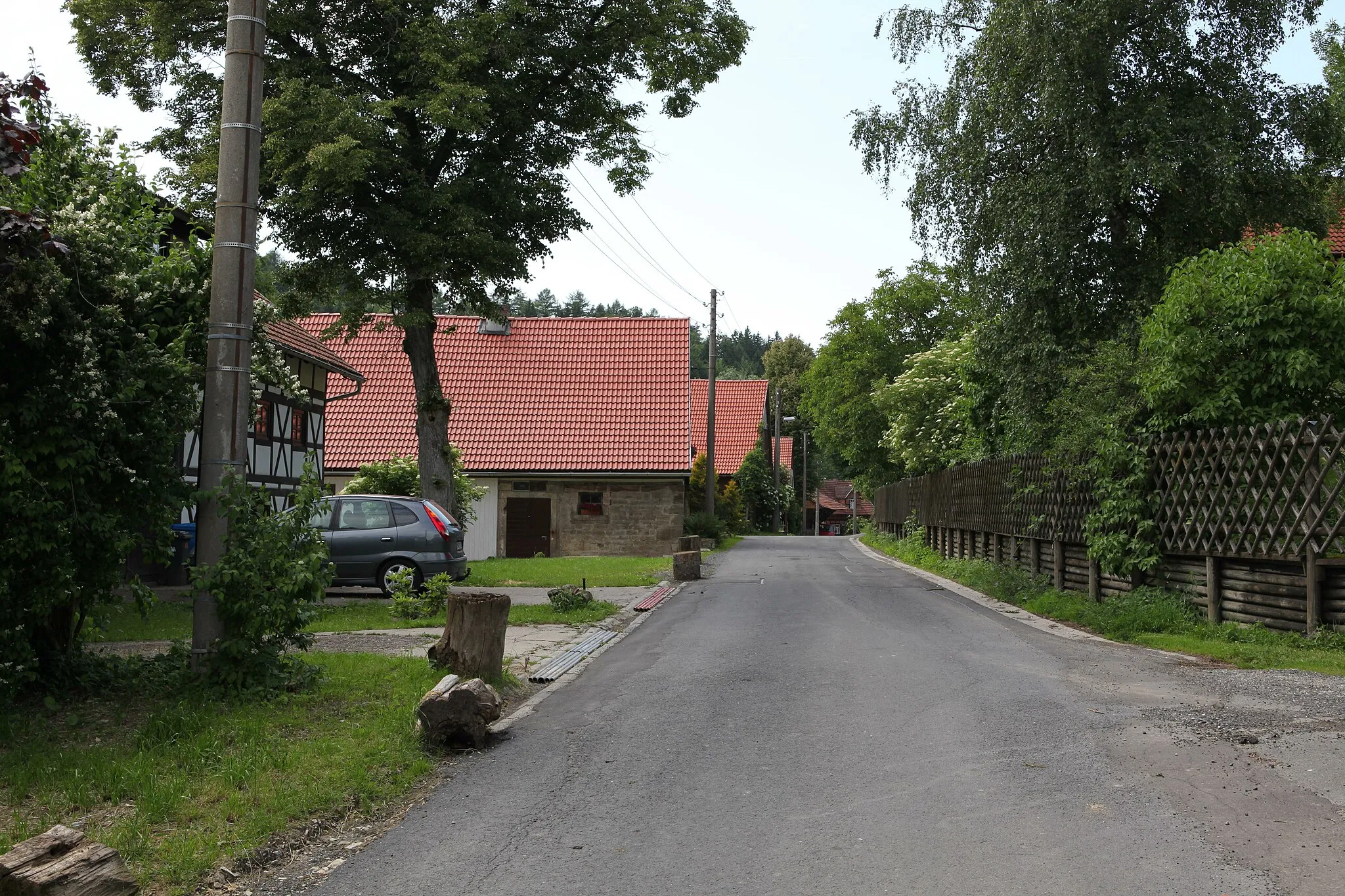 Photo showing: Weitesfeld, OT von Sachsenbrunn, Thüringen