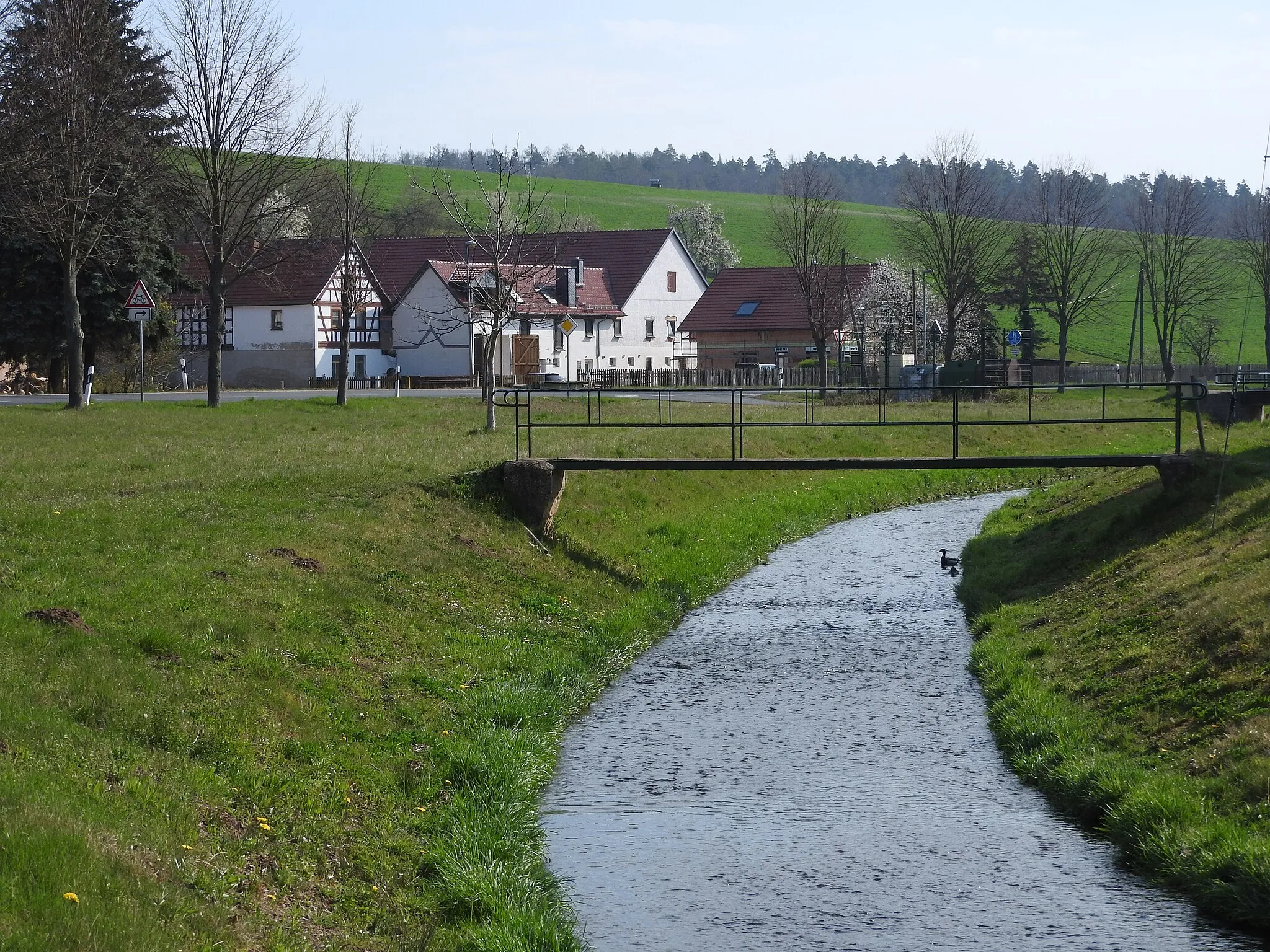 Photo showing: Gebäude in Geißen, Saara in Thüringen