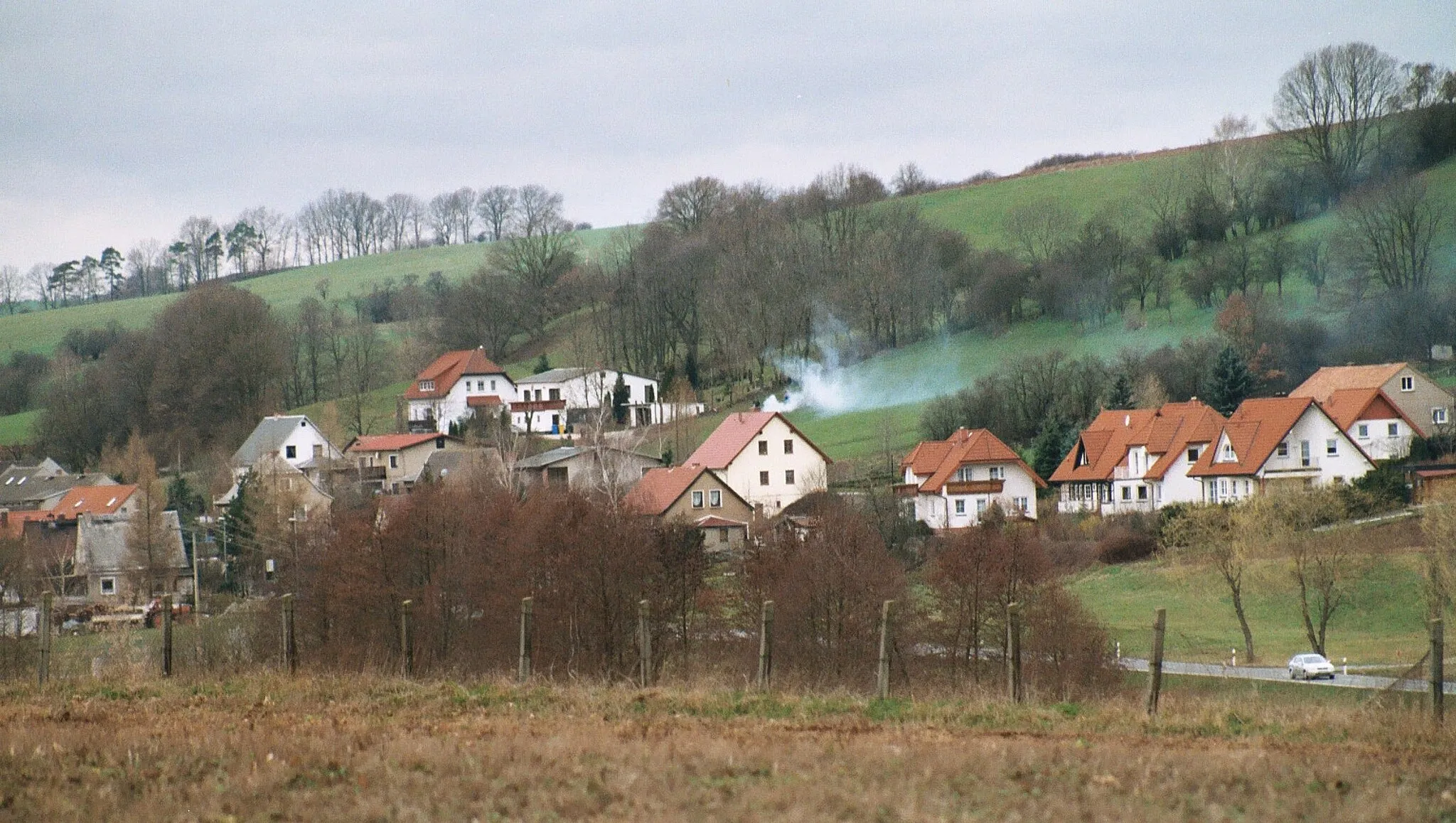 Photo showing: View to Klein-Saara nearby Gera