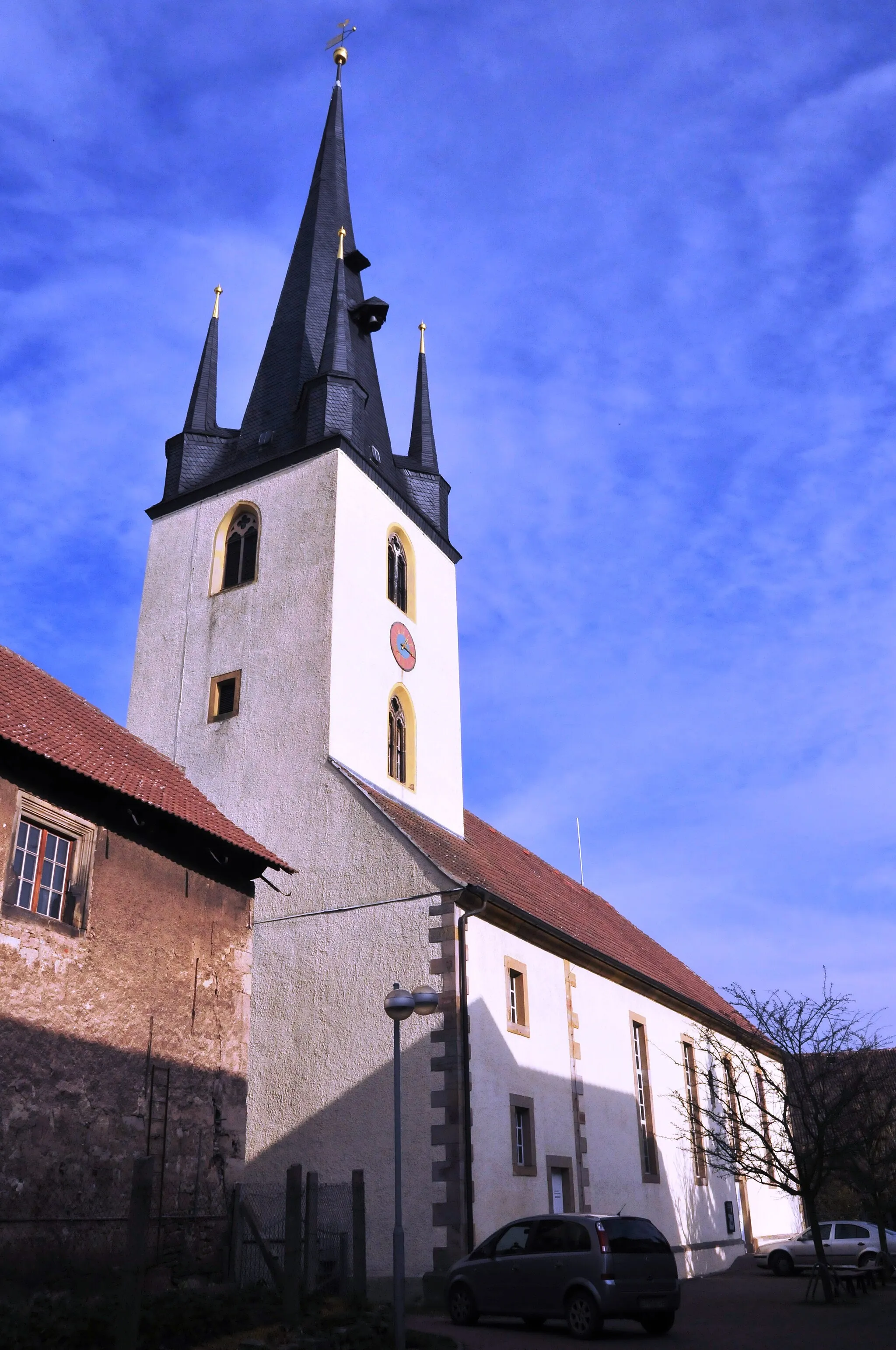 Photo showing: Mechterstädt, Kirche