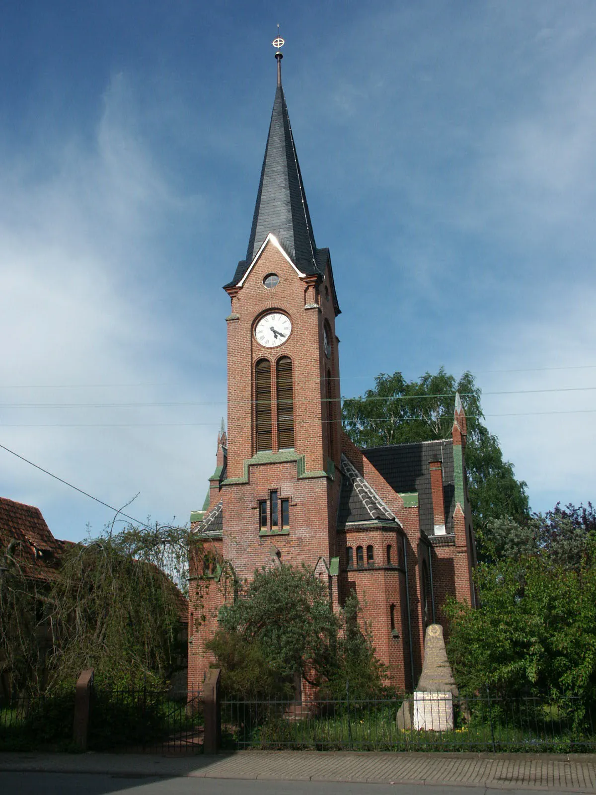 Photo showing: Erlöserkirche Fröttstädt