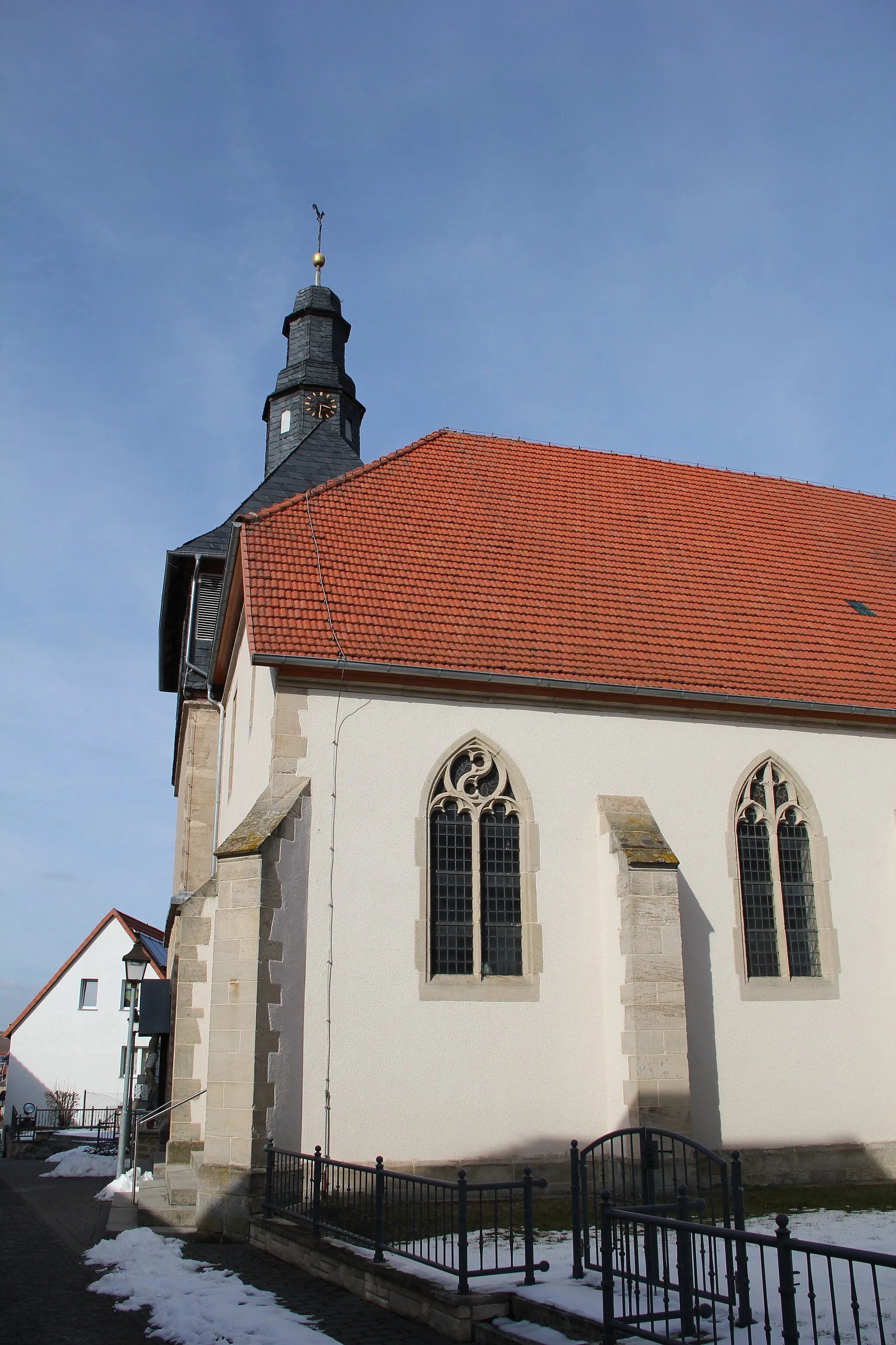 Photo showing: Sankt-Johannes-der-Täufer-Kirche in Jützenbach