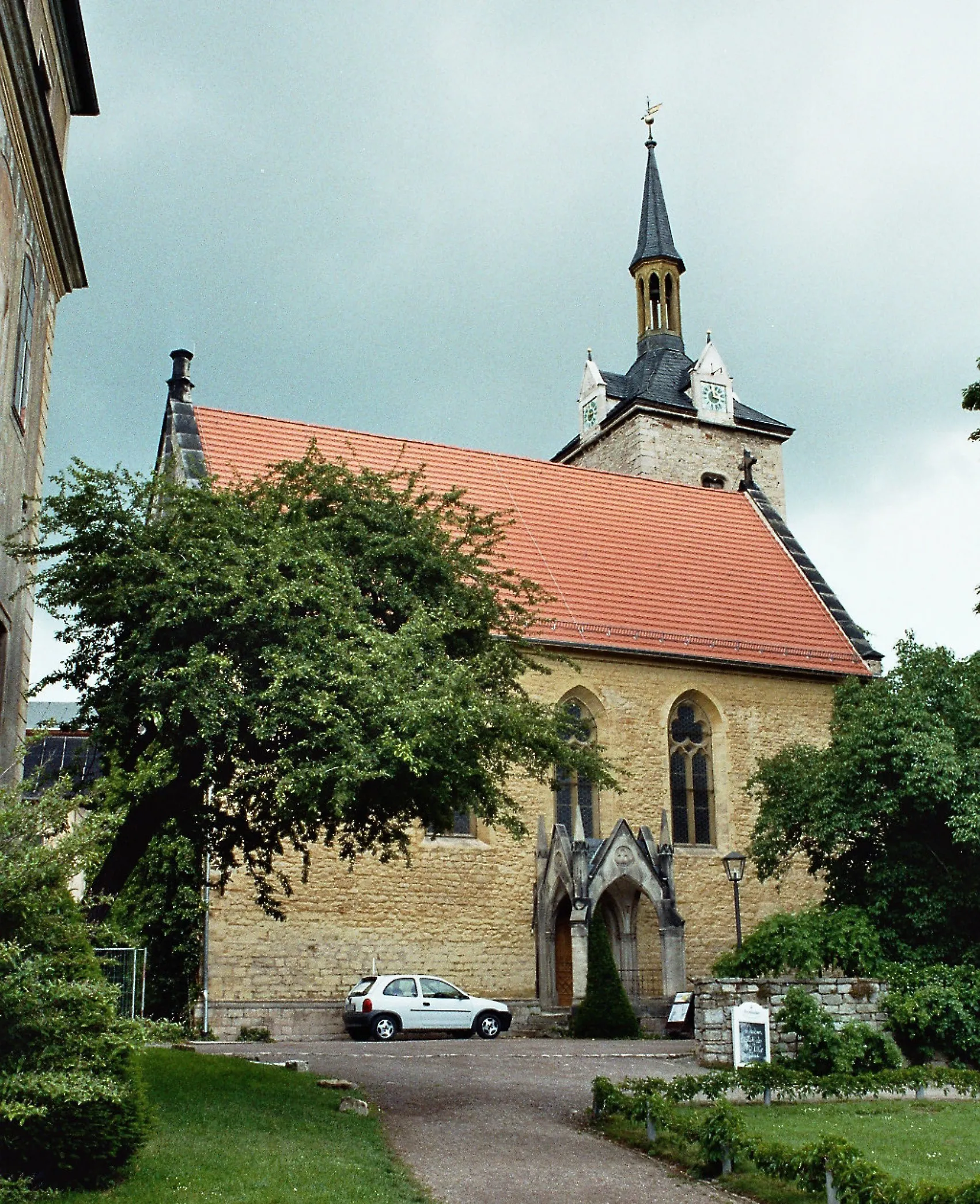 Photo showing: Ettersburg, the Saint Lawrence church