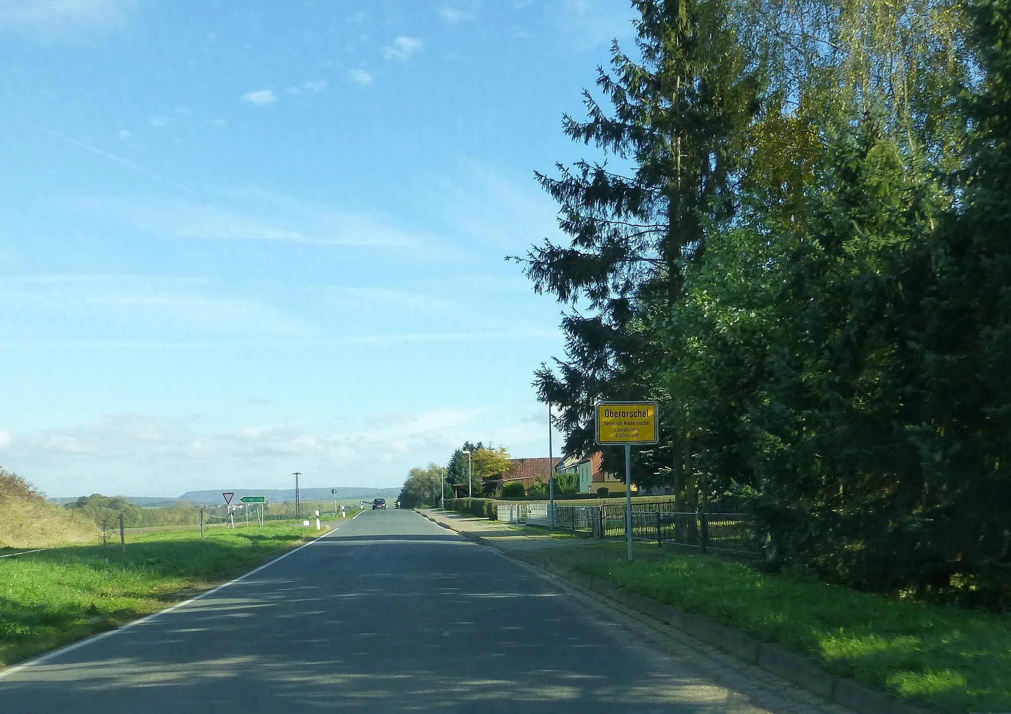 Photo showing: Ortseingang in Oberorschel