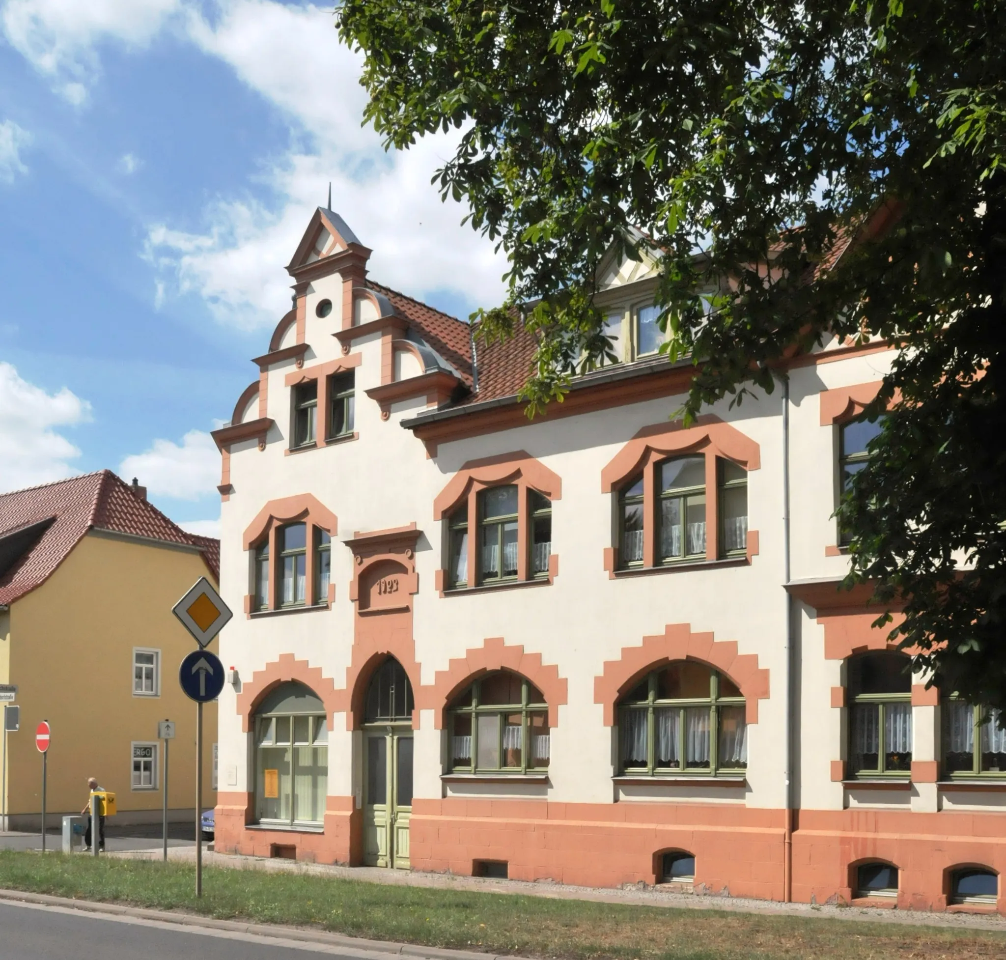 Photo showing: Neudietendorf, Brüderhaus, ehem. Chorhaus, im August 2016