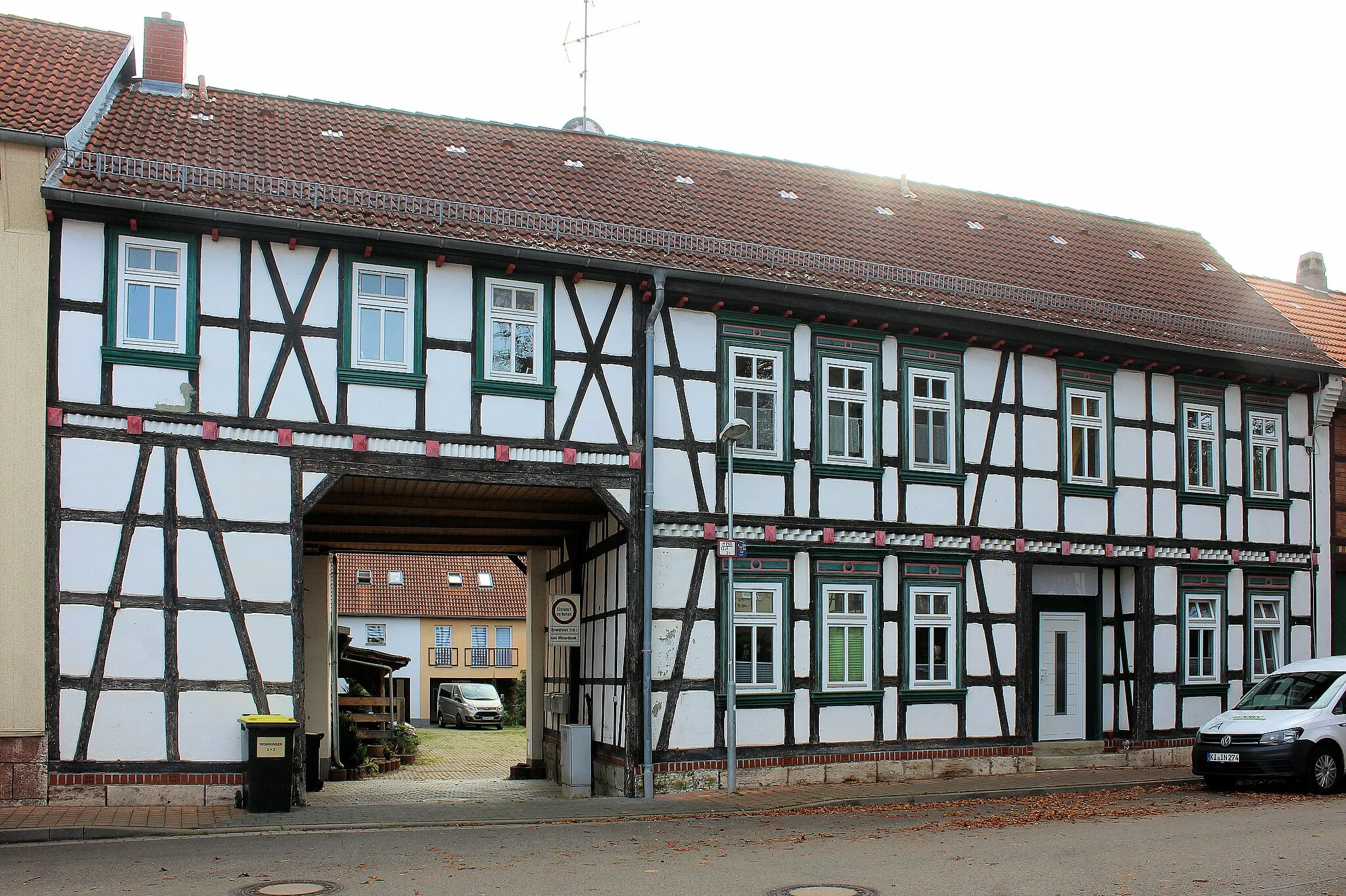 Photo showing: Dachwig, farmhouse 19 Kirchstraße