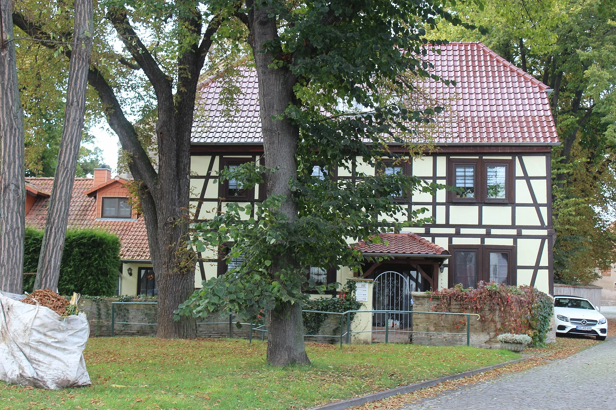 Photo showing: Dachwig, house 13 Kirchstraße