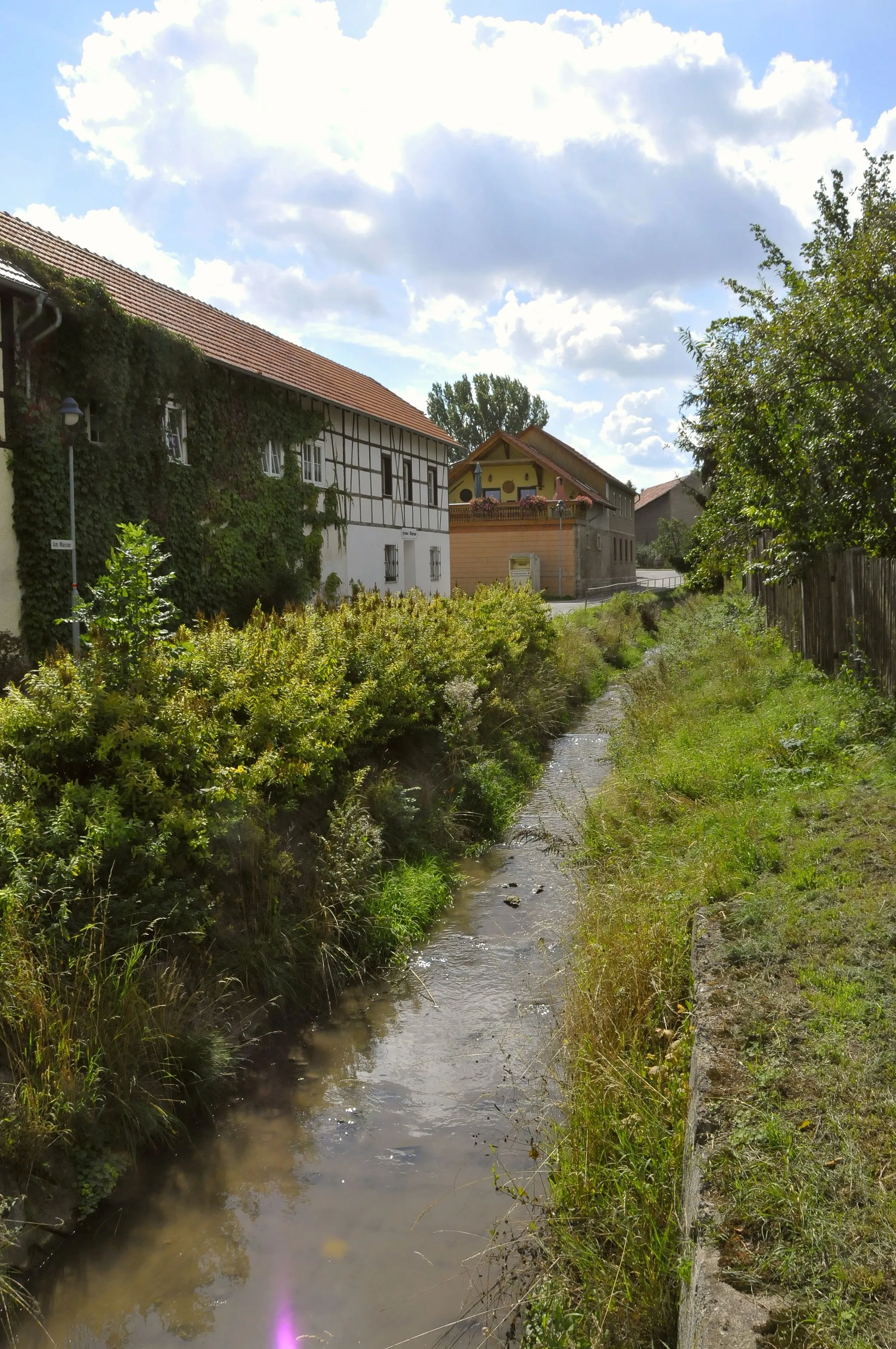 Photo showing: Burgtonna, Tonna-Bach