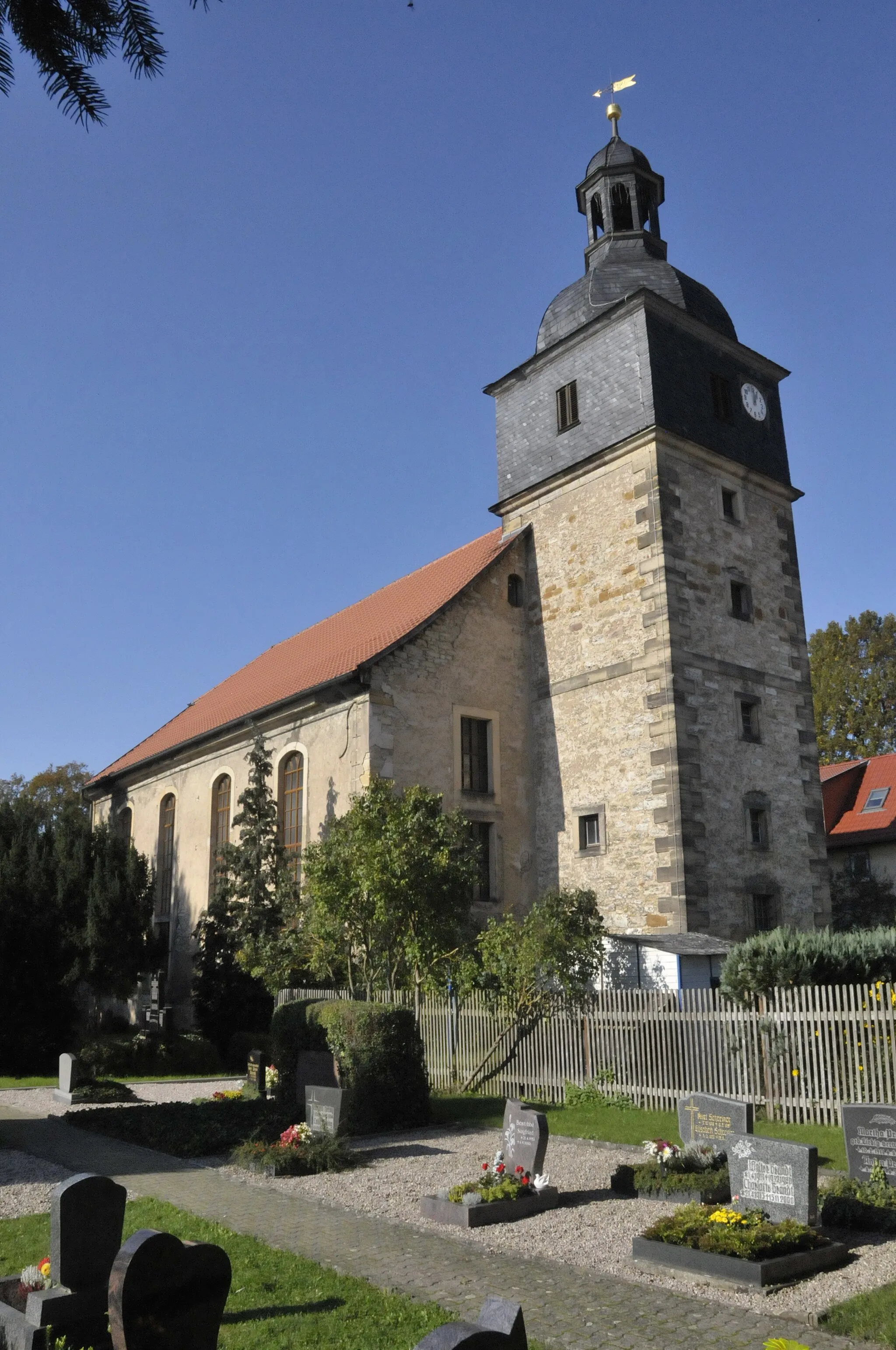 Photo showing: Brüheim, Kirche St. Vitus.