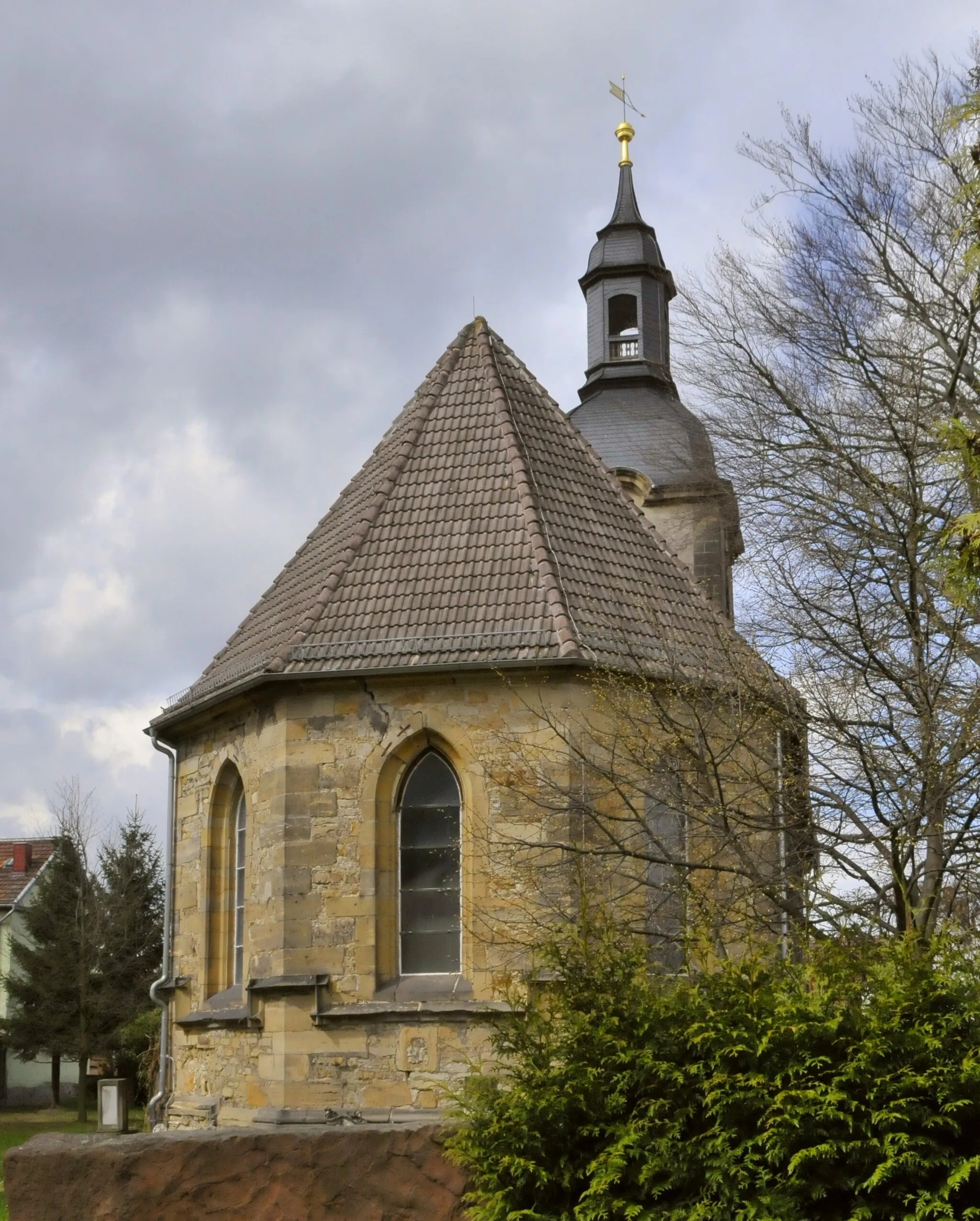 Photo showing: Warza, Kirche