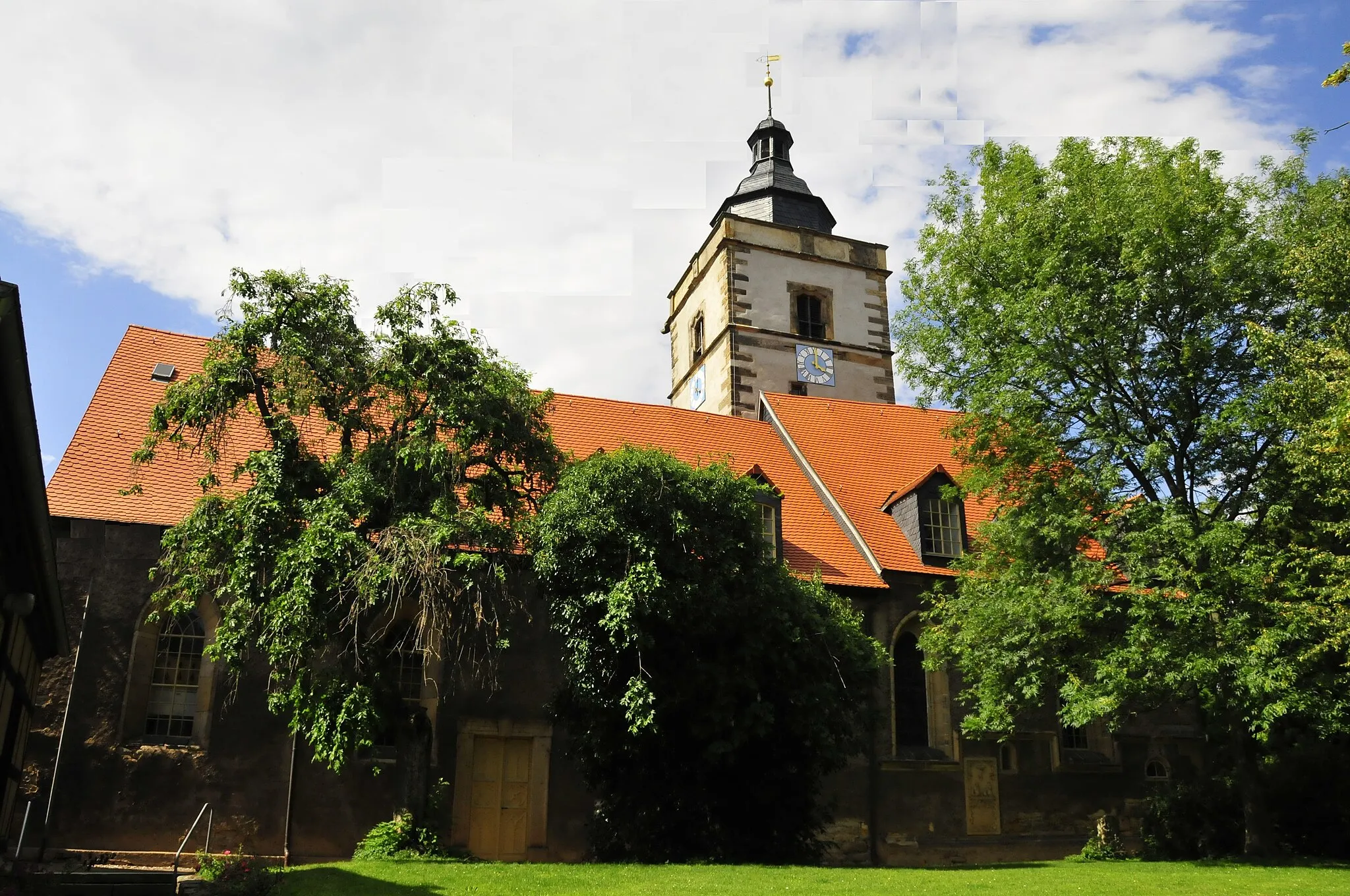 Photo showing: Molschleben, church