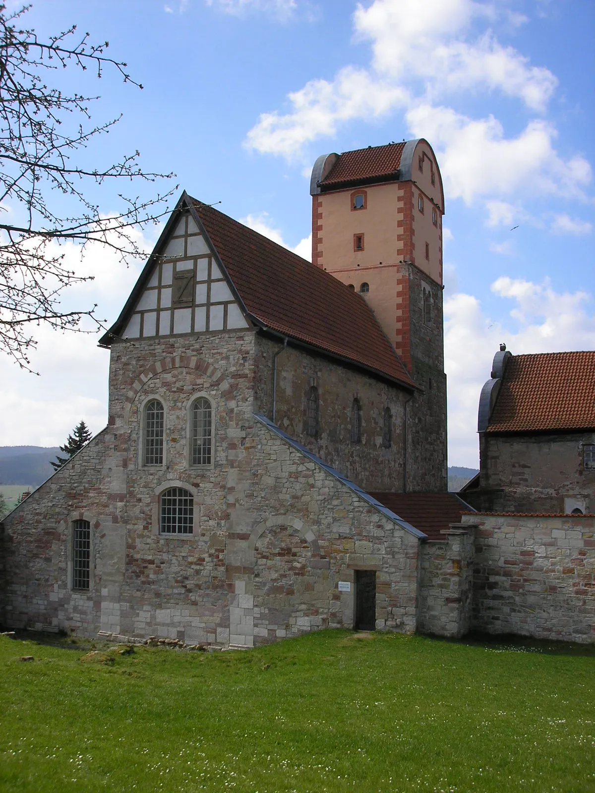 Photo showing: Die Klosterkirche von Herrenbreitungen (Thüringen).