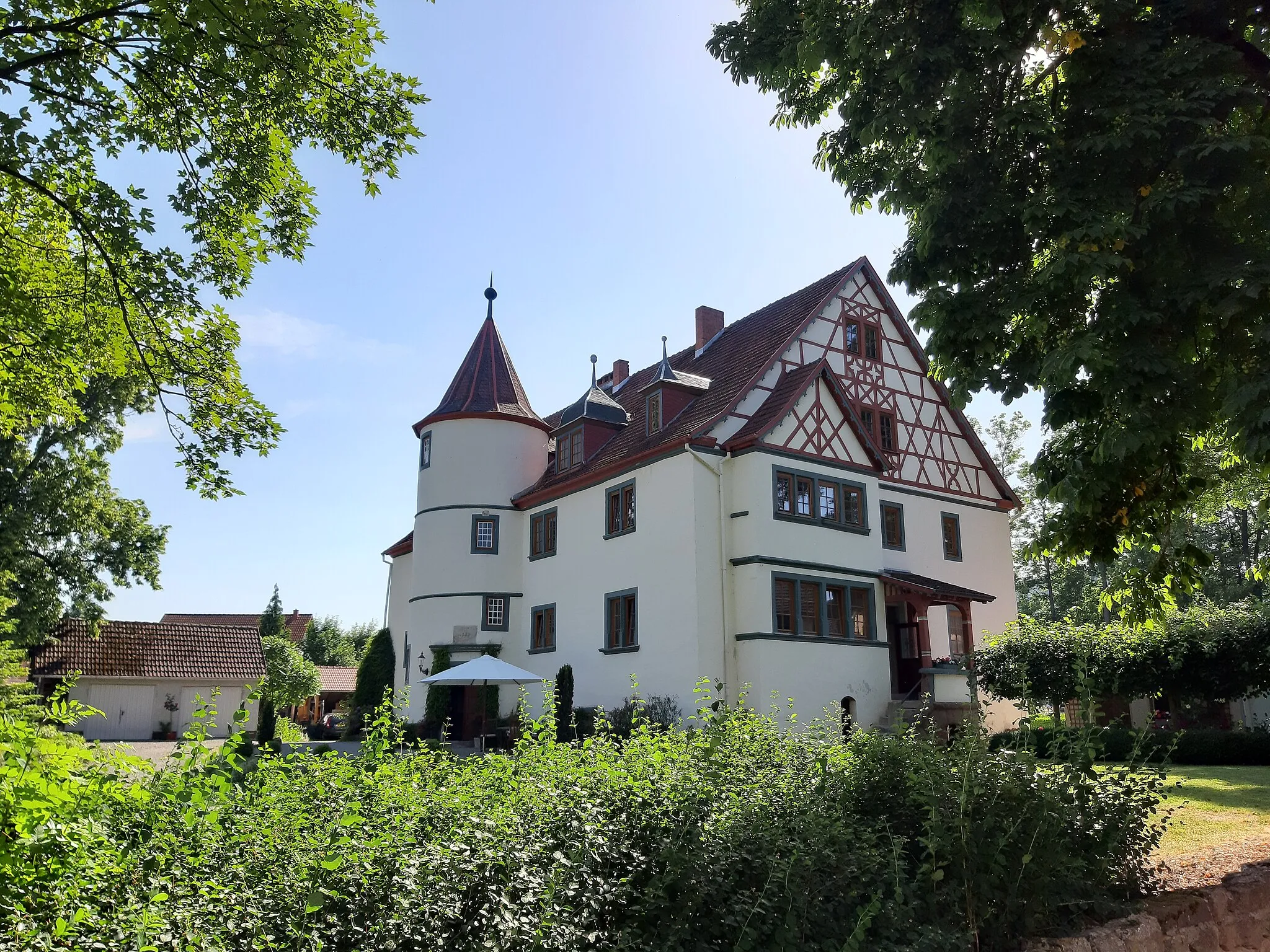 Photo showing: Roßdorf, Thüringen, Geysosches Schloss