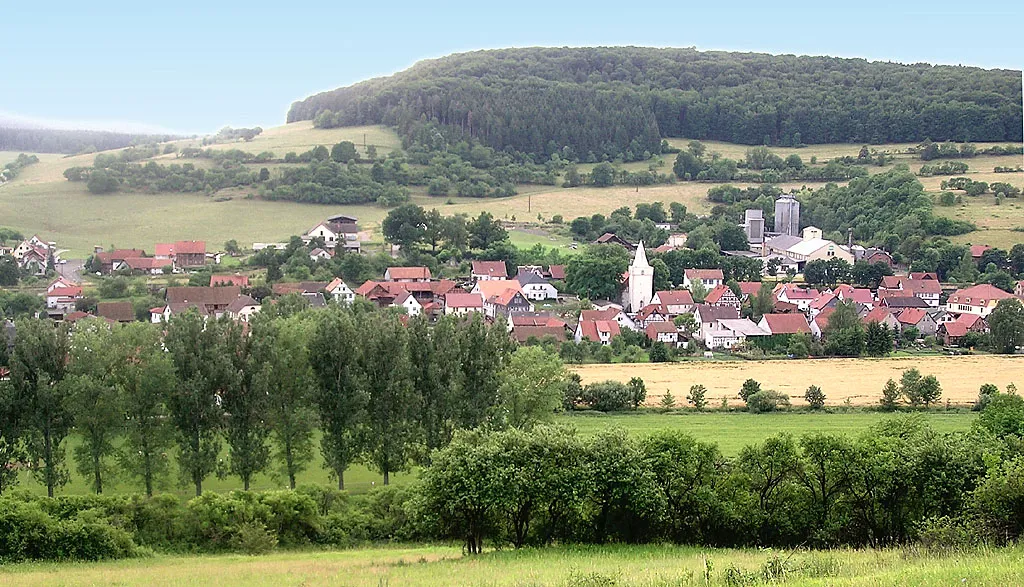 Photo showing: Ritschenhausen Dorfansicht