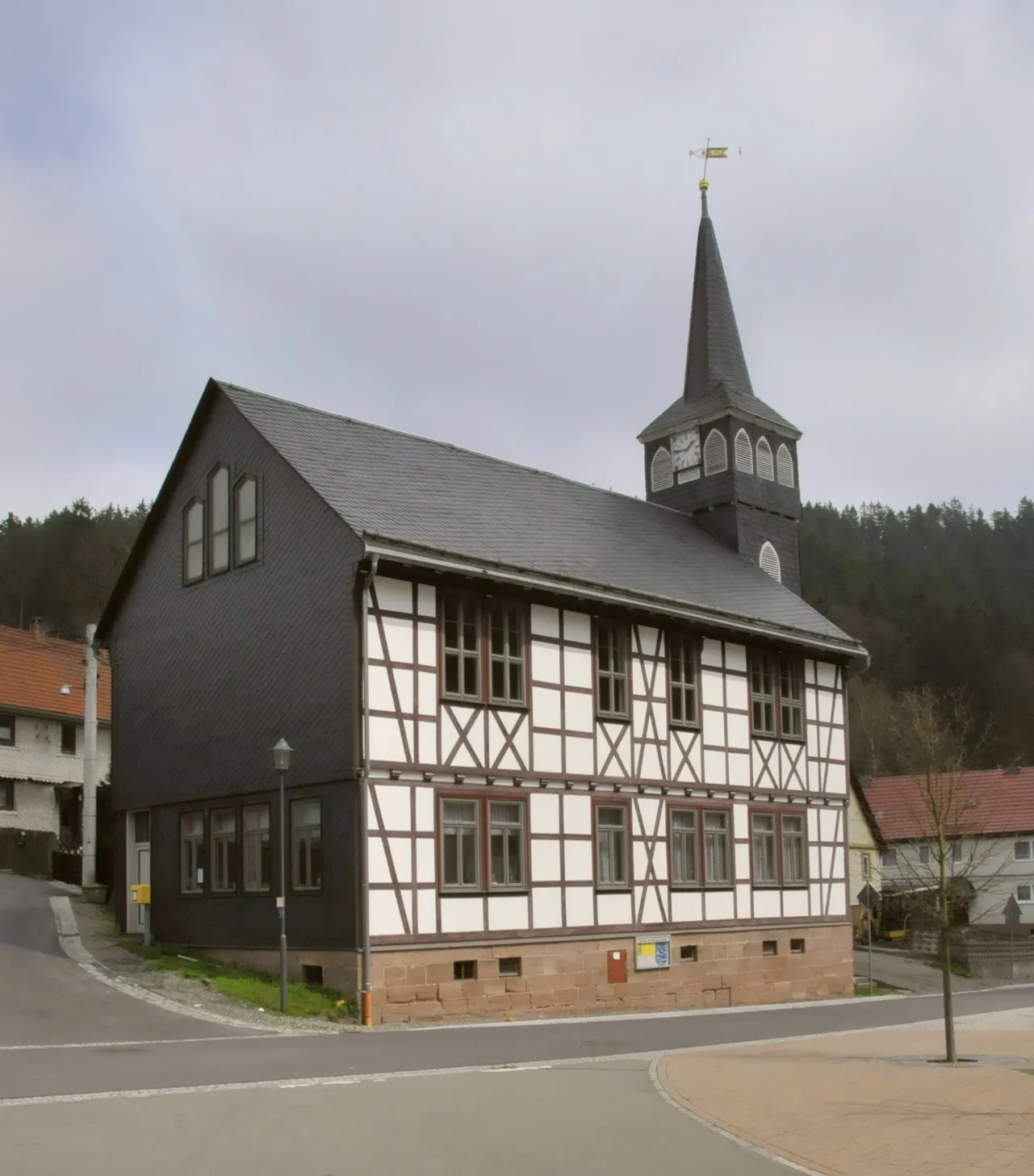 Photo showing: Bermbach, Kirche