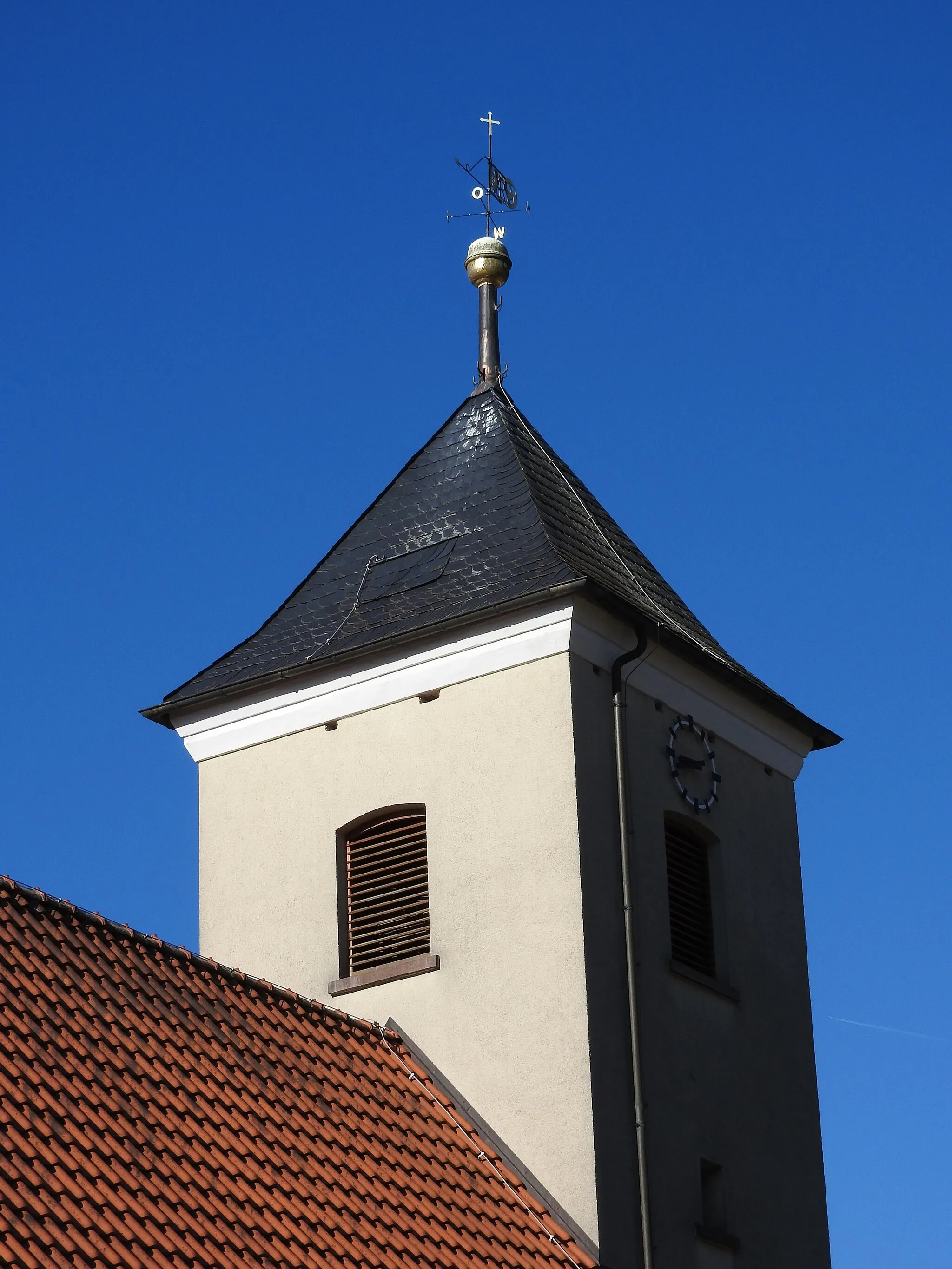 Photo showing: Dorfkirche Rotterode in Thüringen