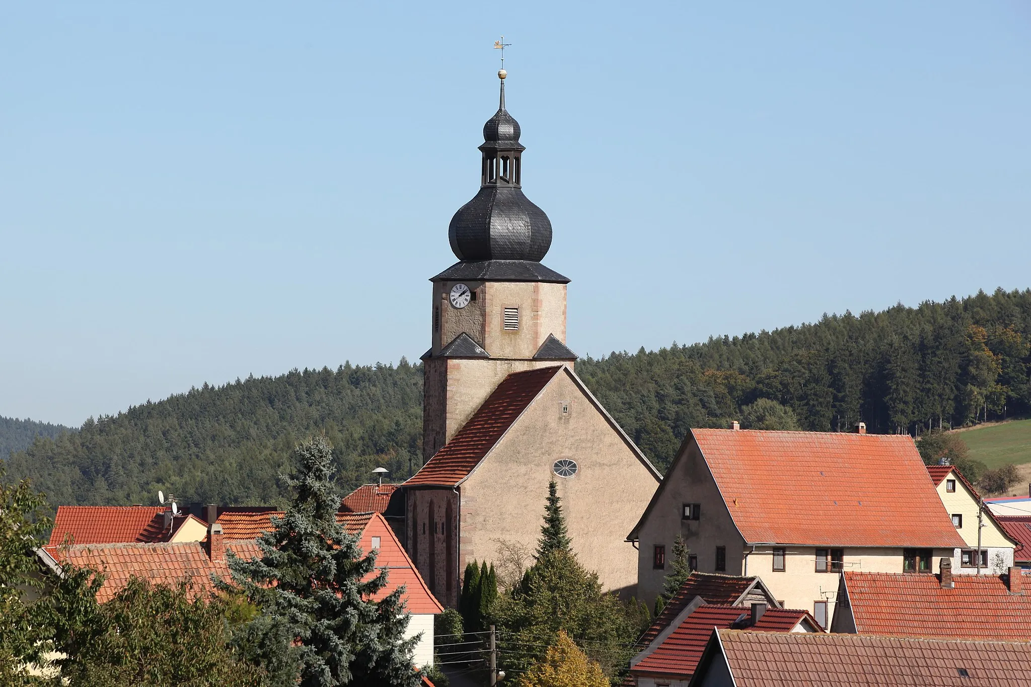 Photo showing: Unterkatz-Ev, Kirche