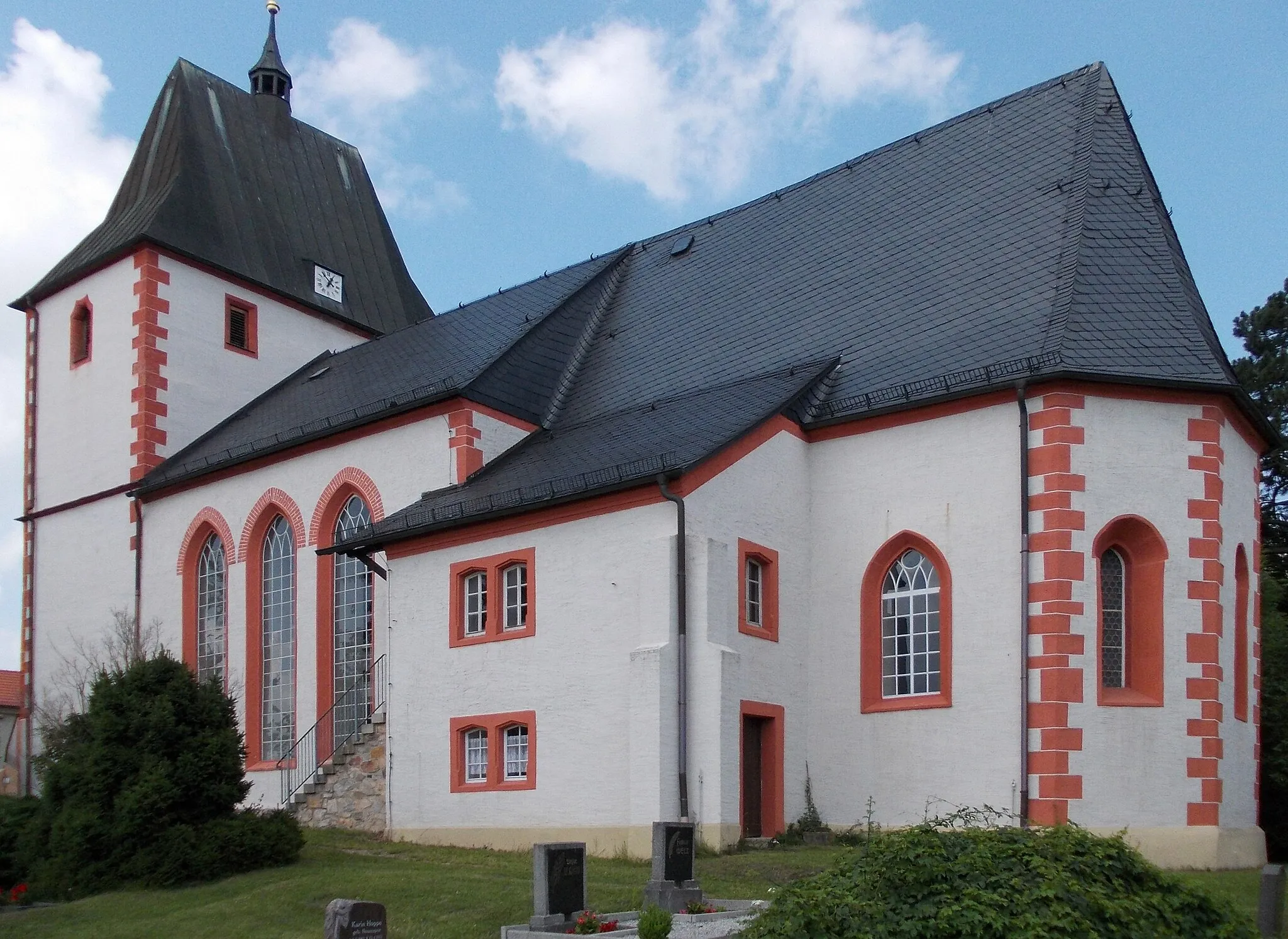 Photo showing: Wiprecht's Church in Eula (Borna, Leipzig district, Saxony)