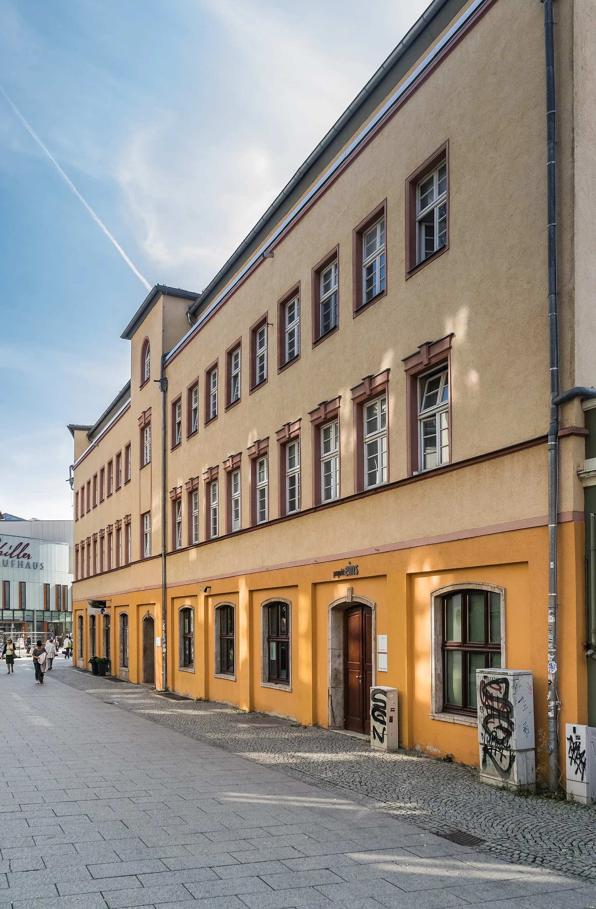Photo showing: Building at Schützengasse 2 in Weimar, Thuringia, Germany