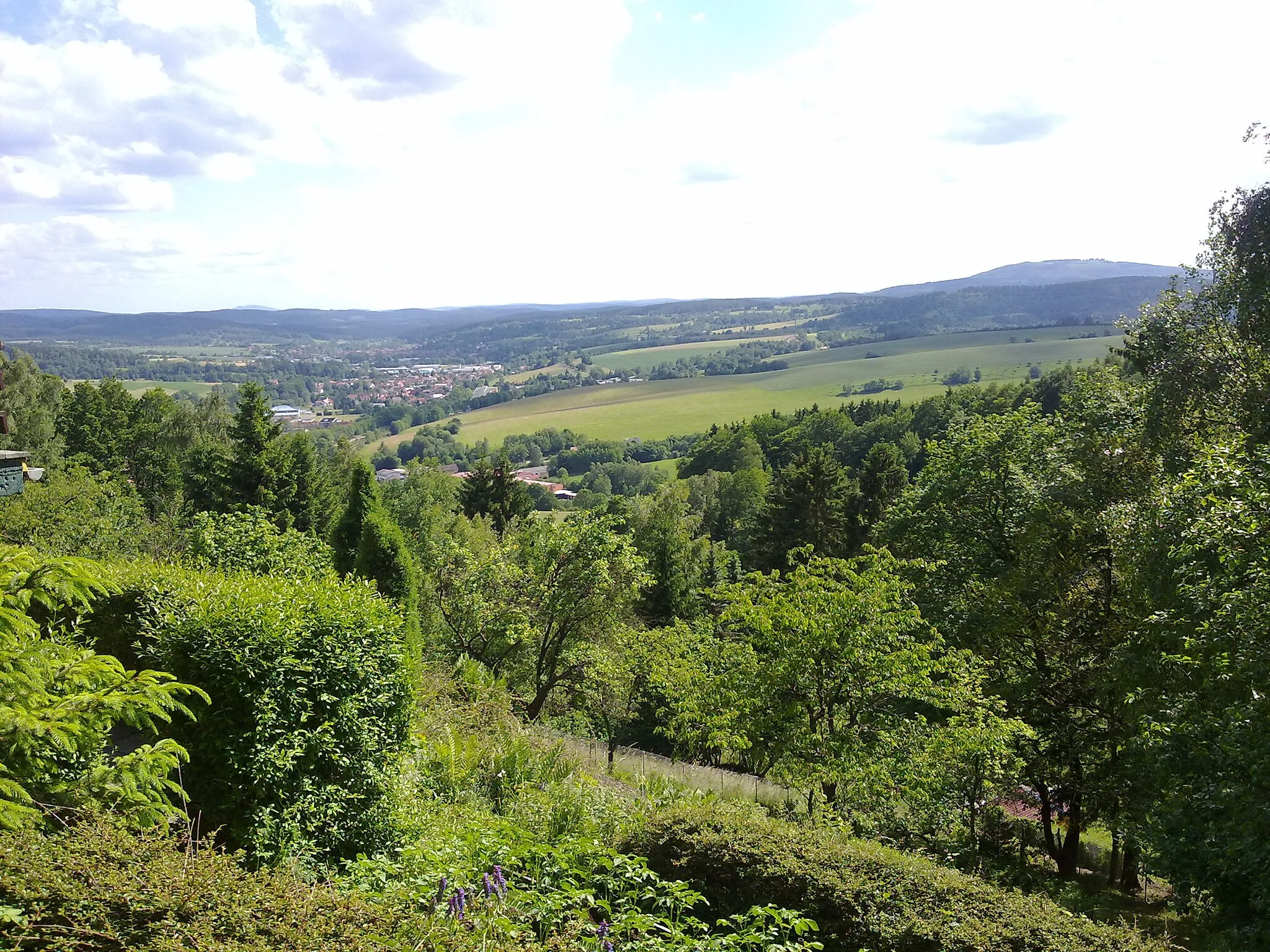 Photo showing: View from "Wolvesgarden" over Herges and Viernau