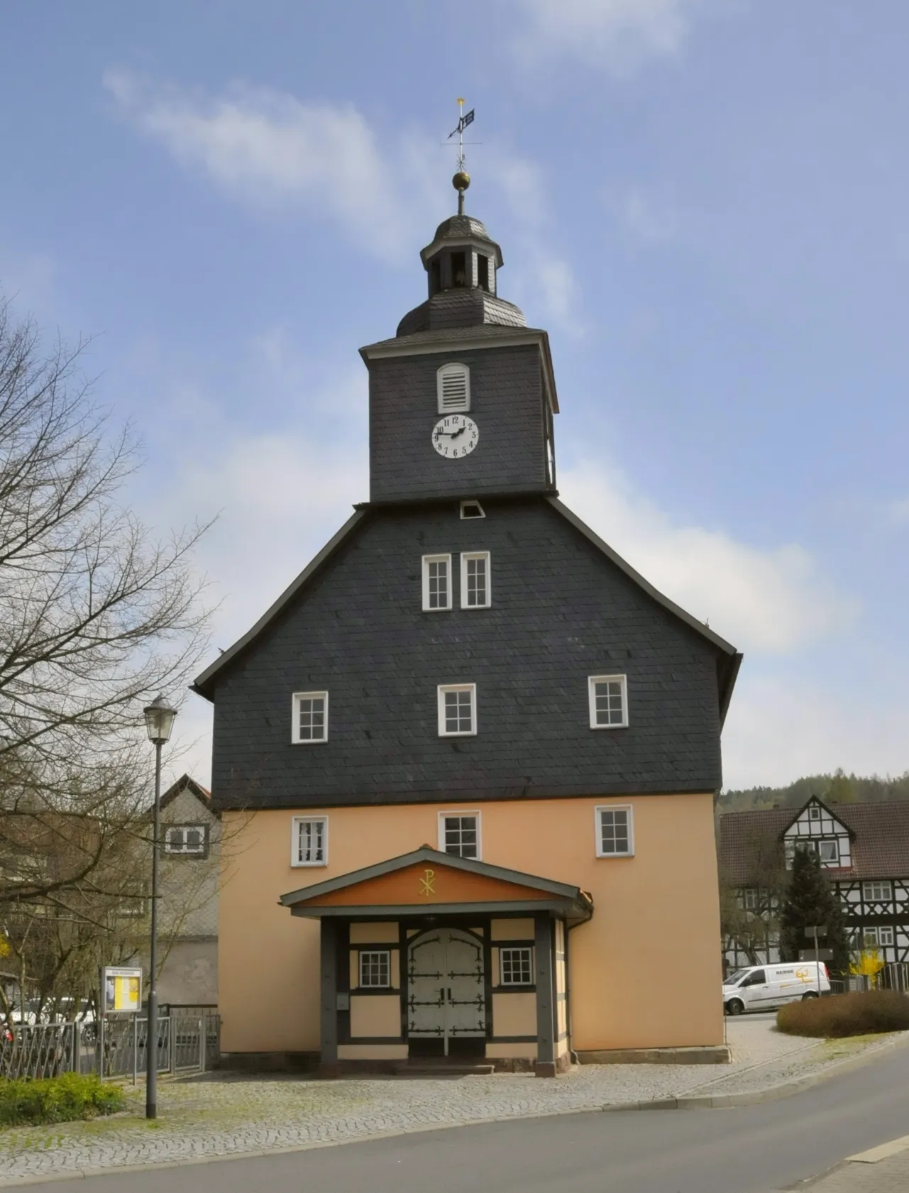 Photo showing: Herges-Hallenberg, Kirche