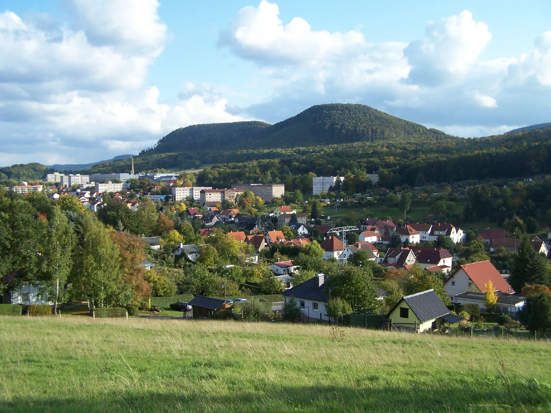 Photo showing: Seebach village - an overview.