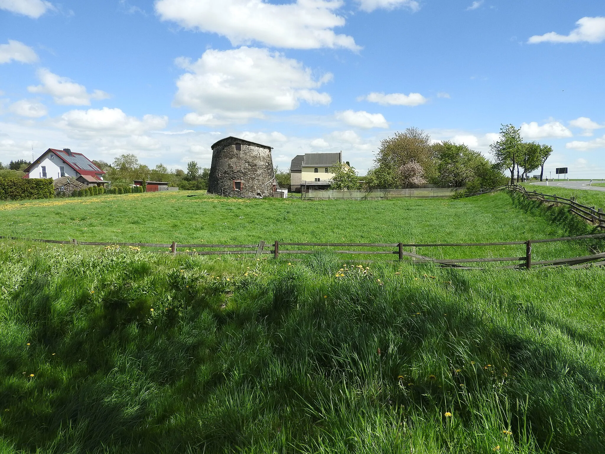 Photo showing: Windmühle in Auma, Thüringen