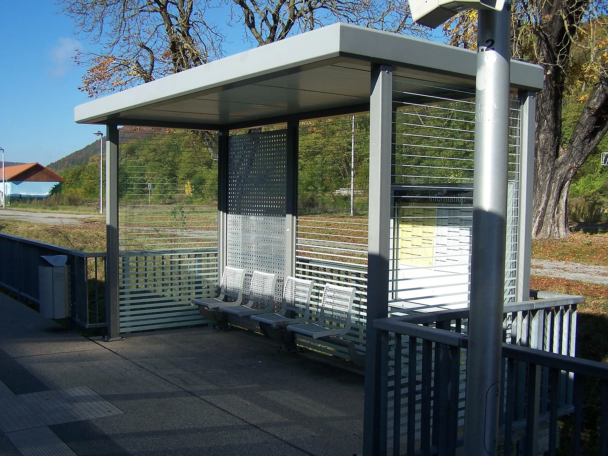 Photo showing: Ansichten und Details zum Bahnknoten Grimmenthal bei Meiningen.