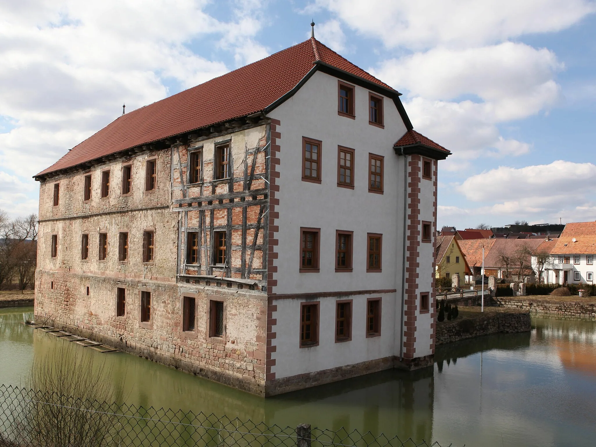 Photo showing: Schloss in Oberstadt, Landkreis Hildburghausen