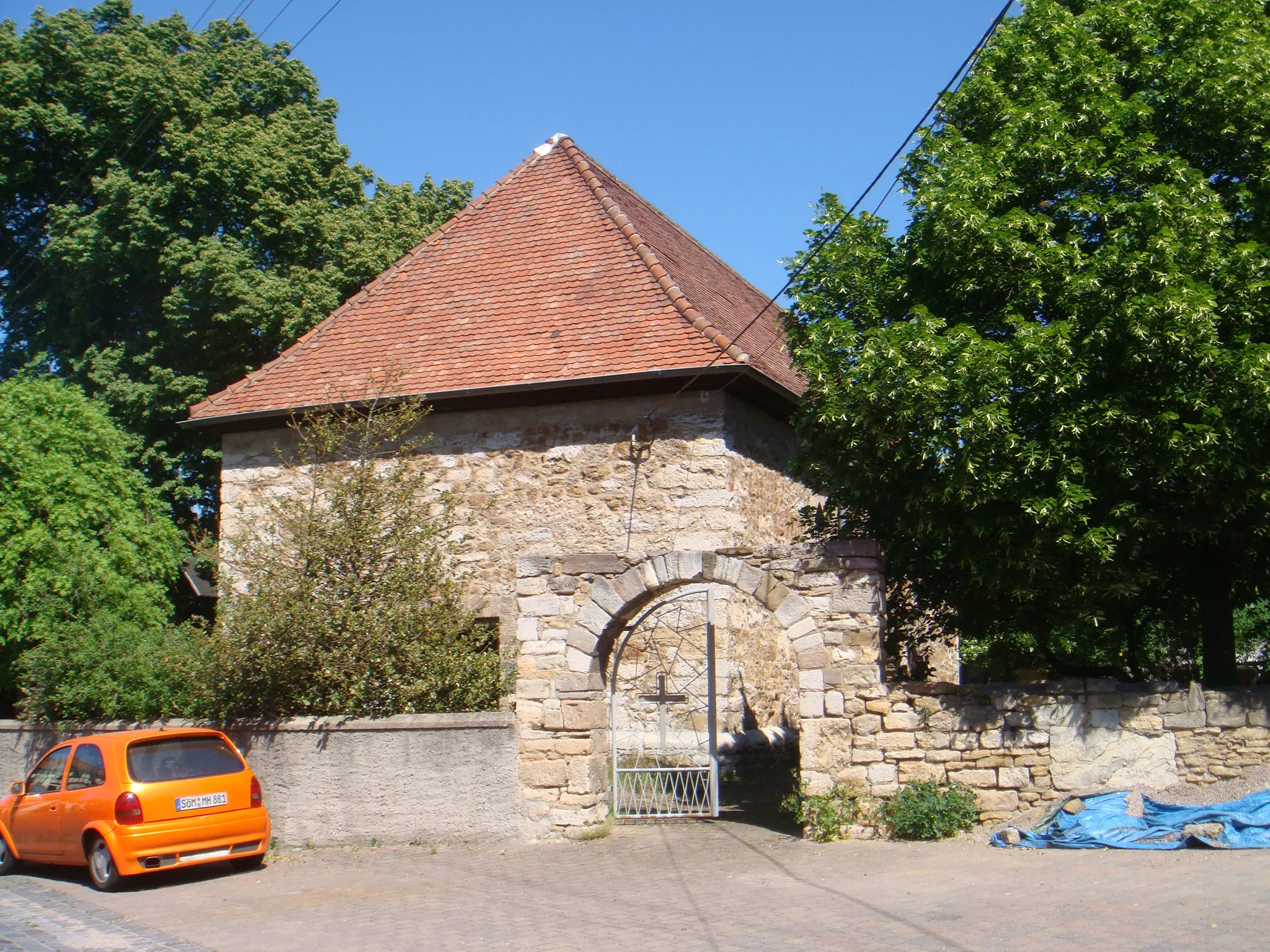 Photo showing: Griefstedt Evangelische Kirche